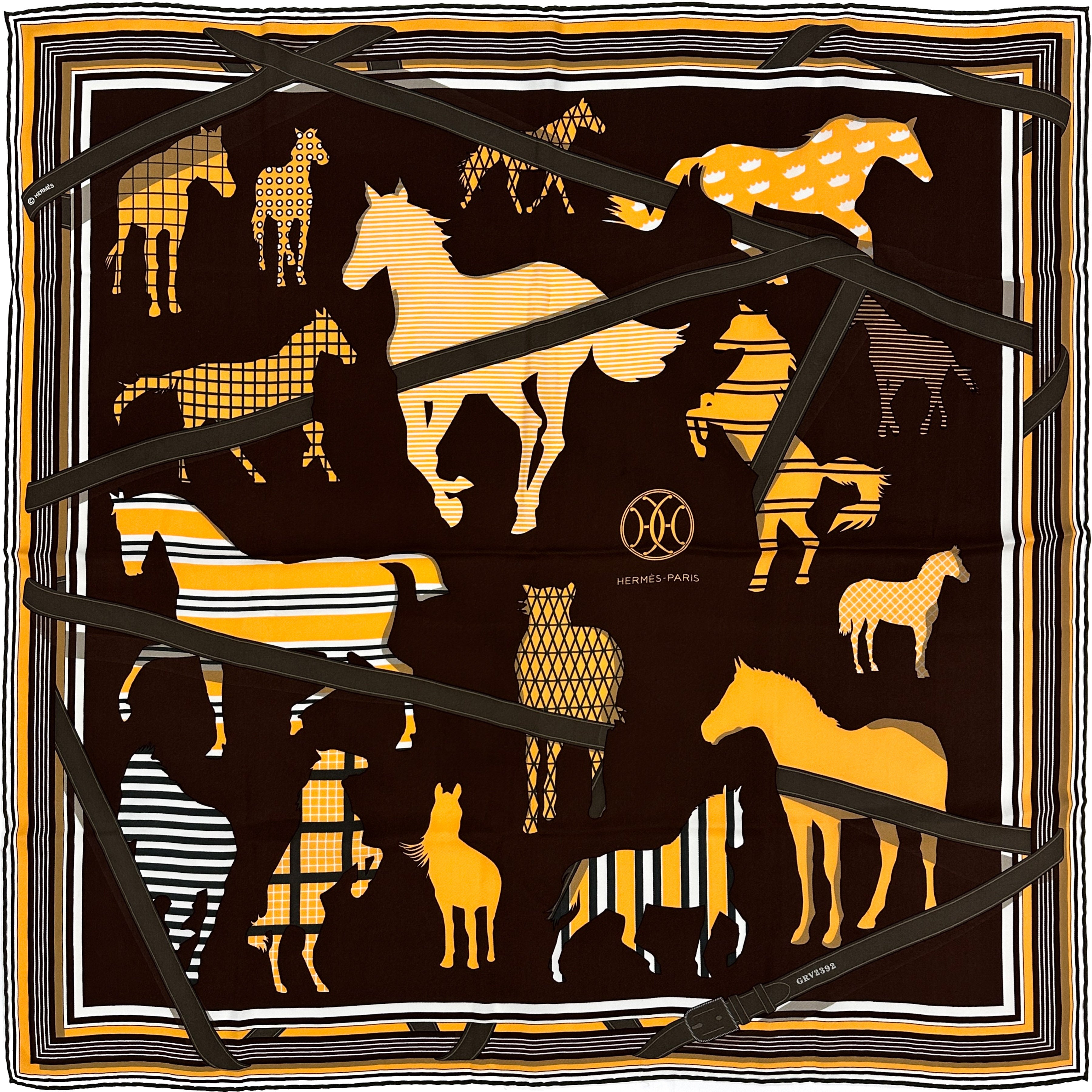 Hermès Clan Équestre 70