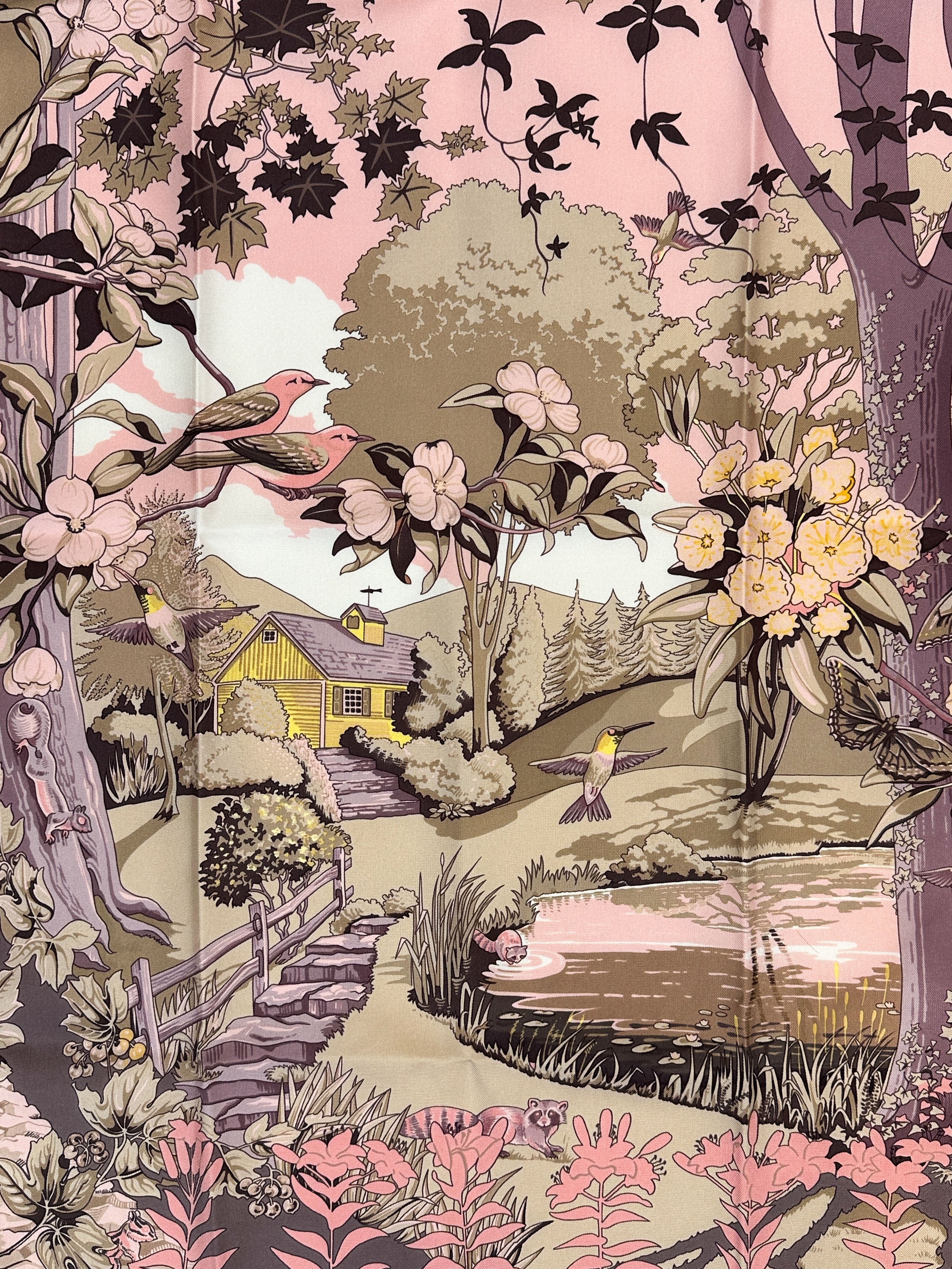 Hermès Jardins de la Nouvelle Angleterre 90