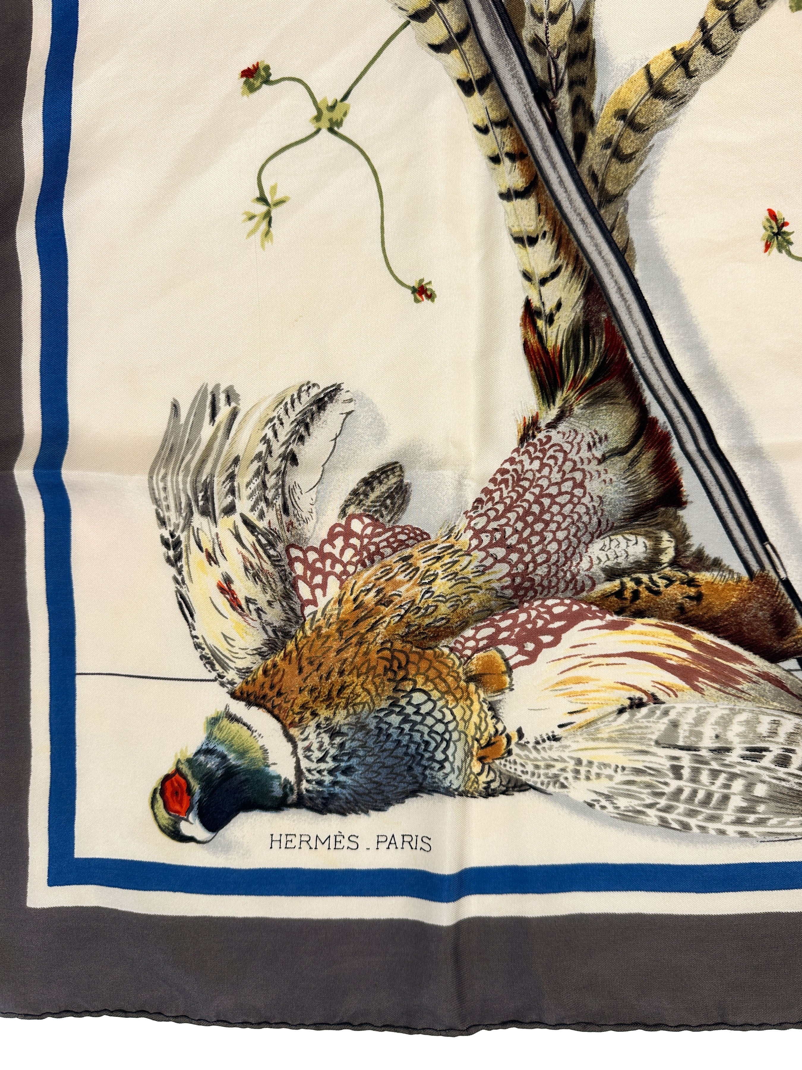Hermès Fleurs et Gibiers 90