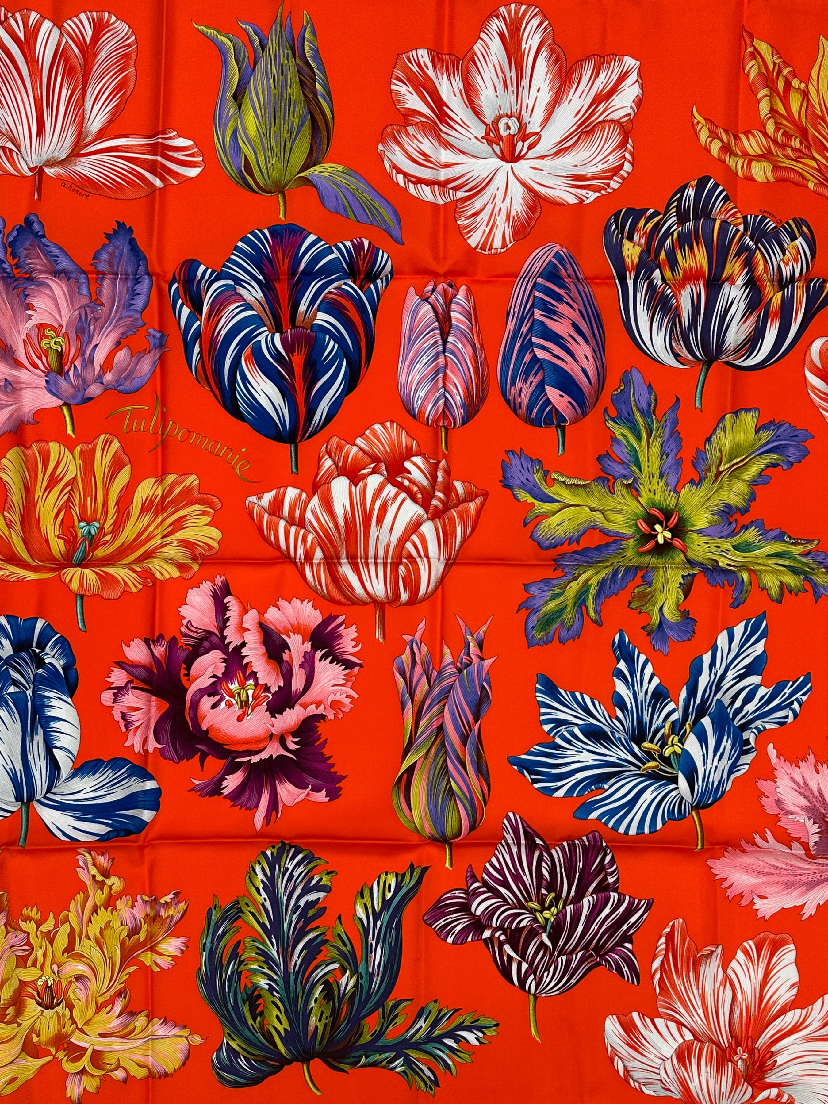 Hermès Tulipomanie 90