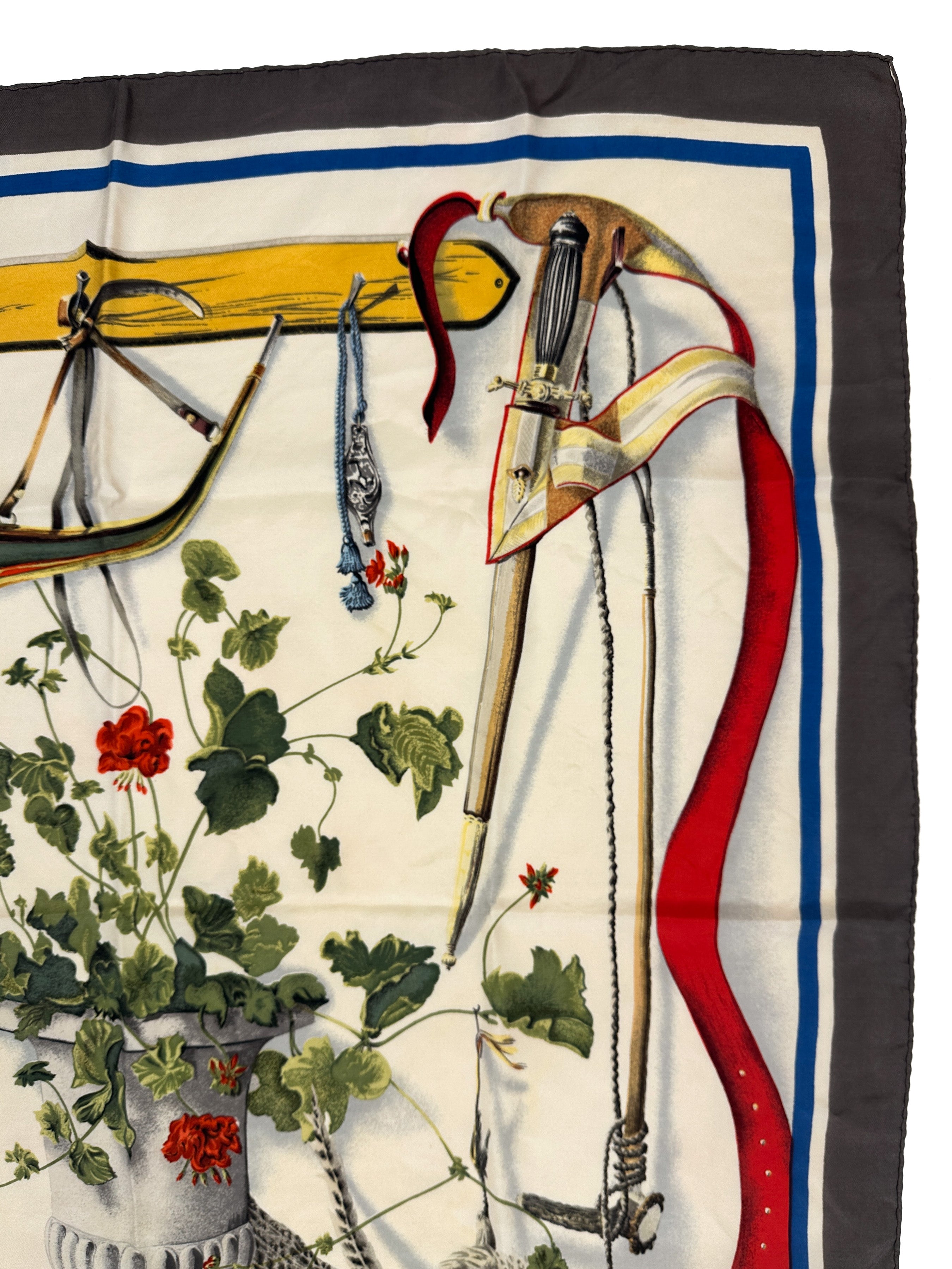 Hermès Fleurs et Gibiers 90
