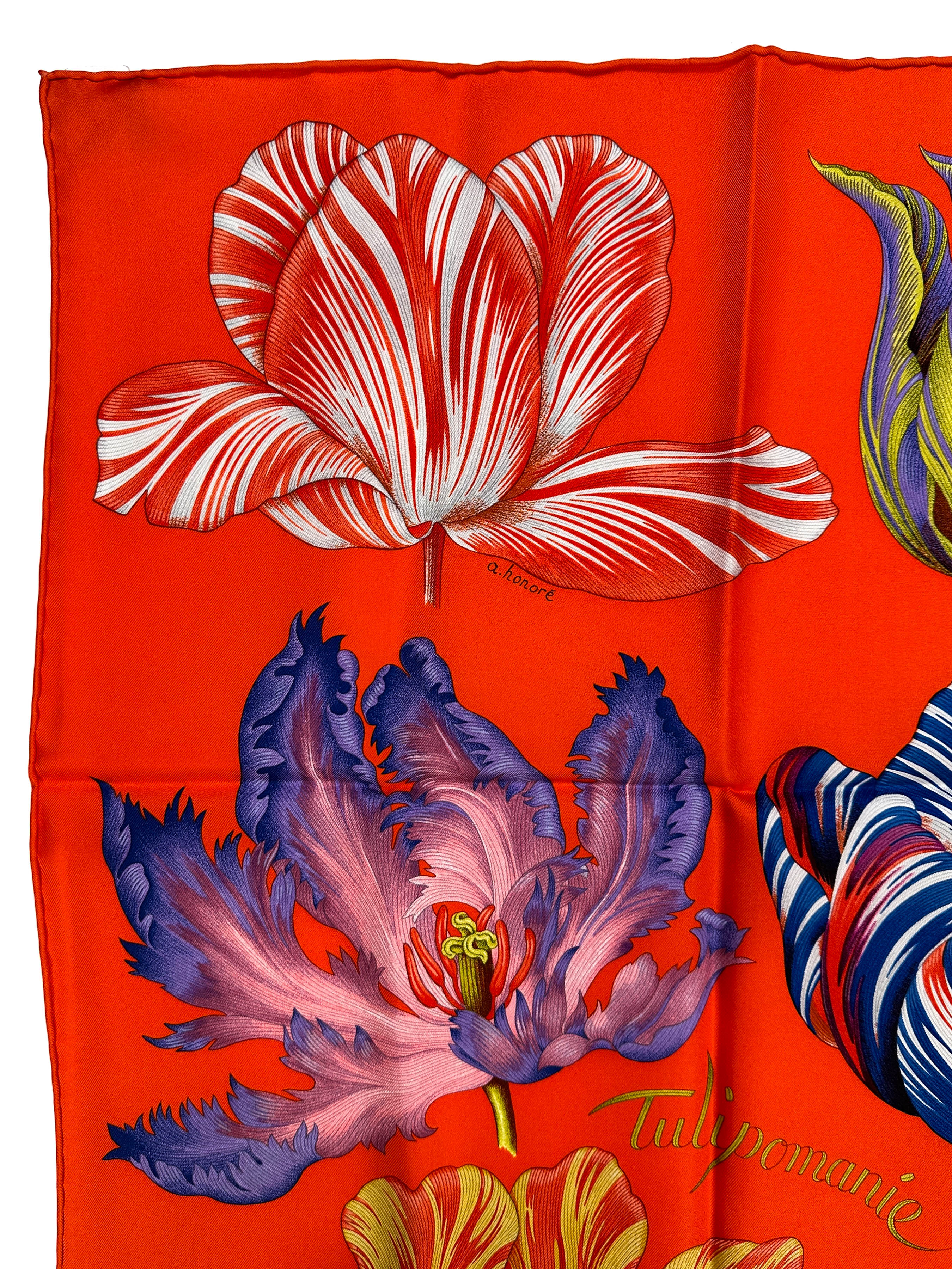 Hermès Tulipomanie 90