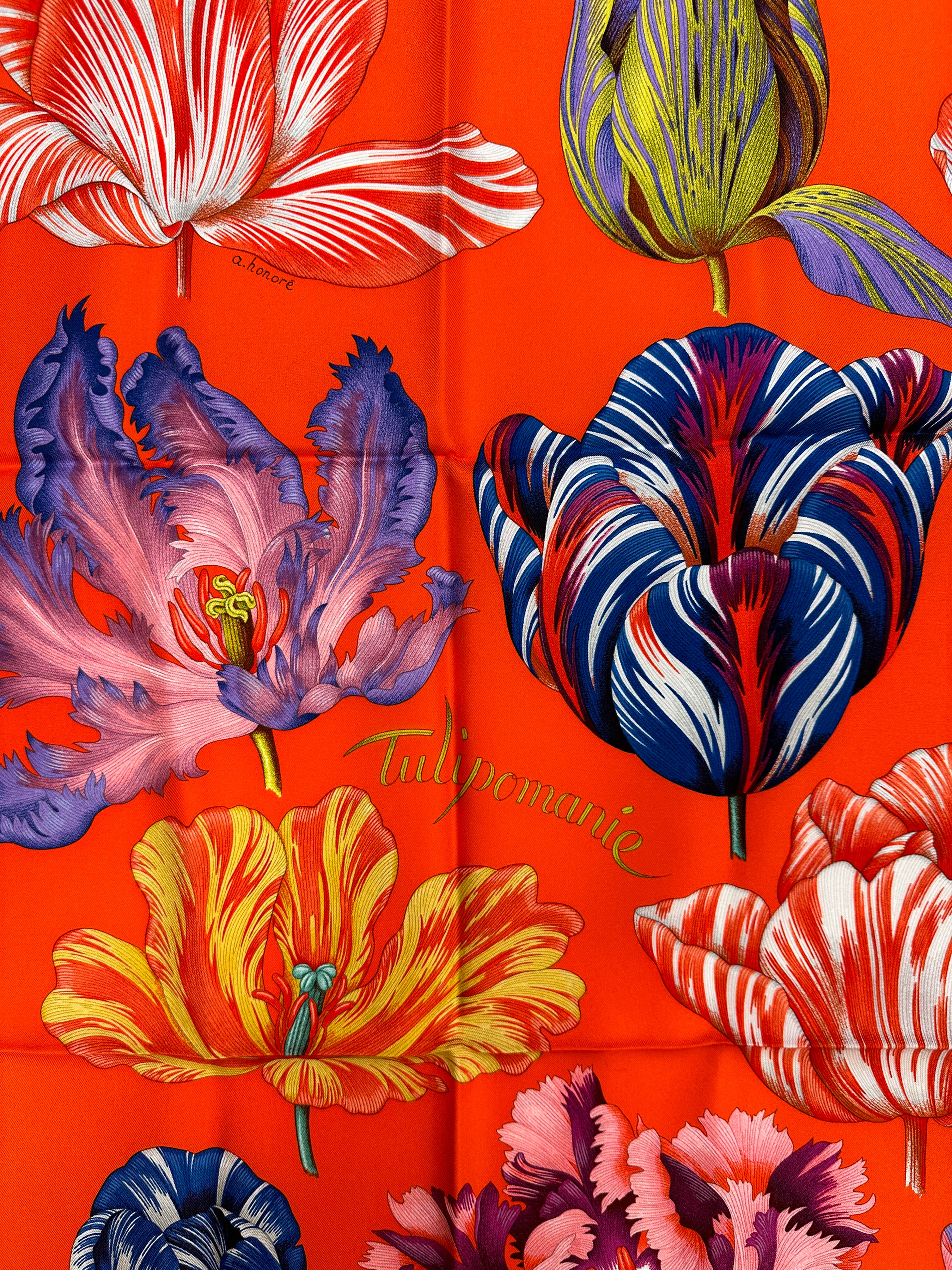Hermès Tulipomanie 90