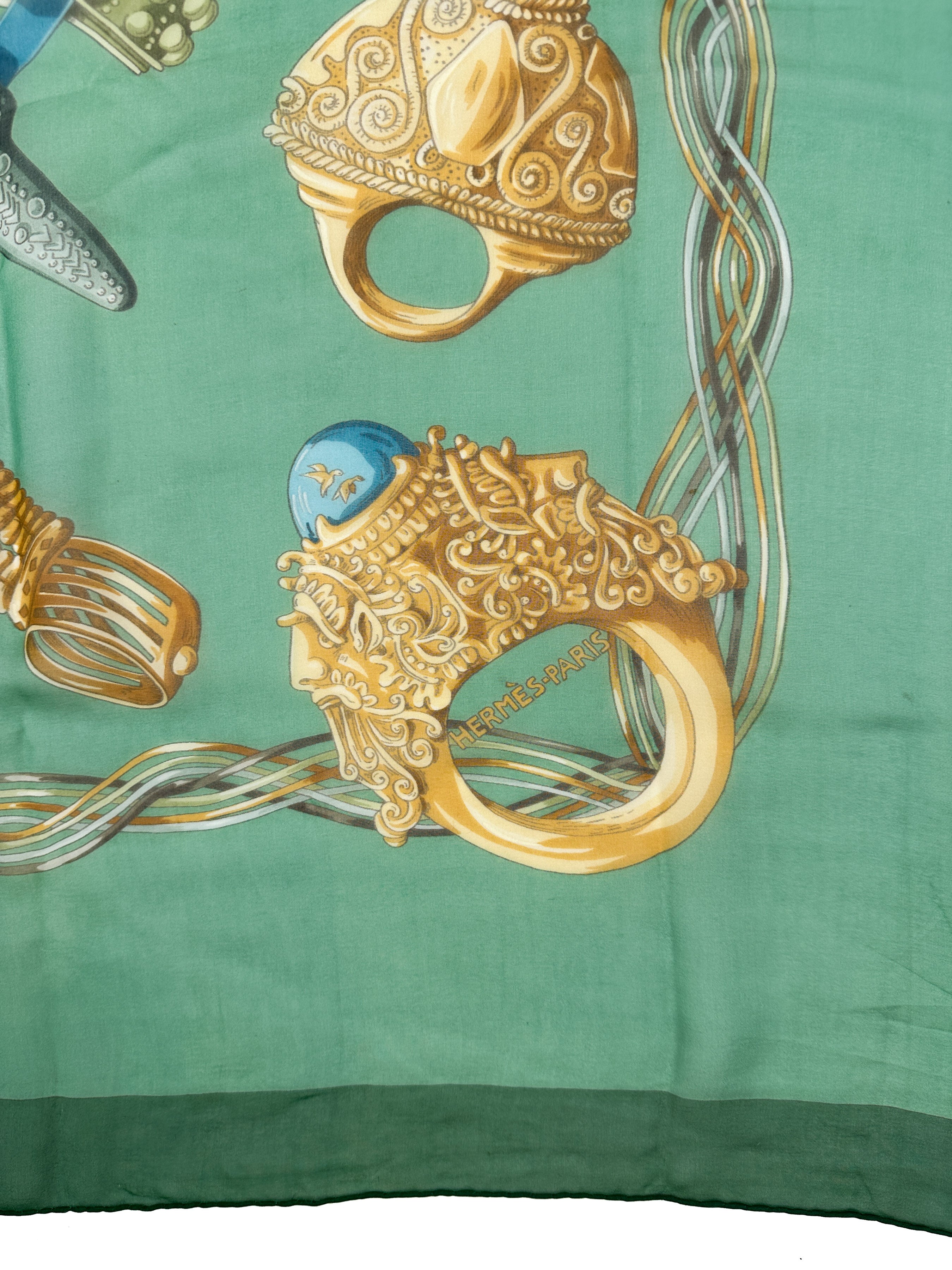 Hermès Alliances du Monde Mousseline 140