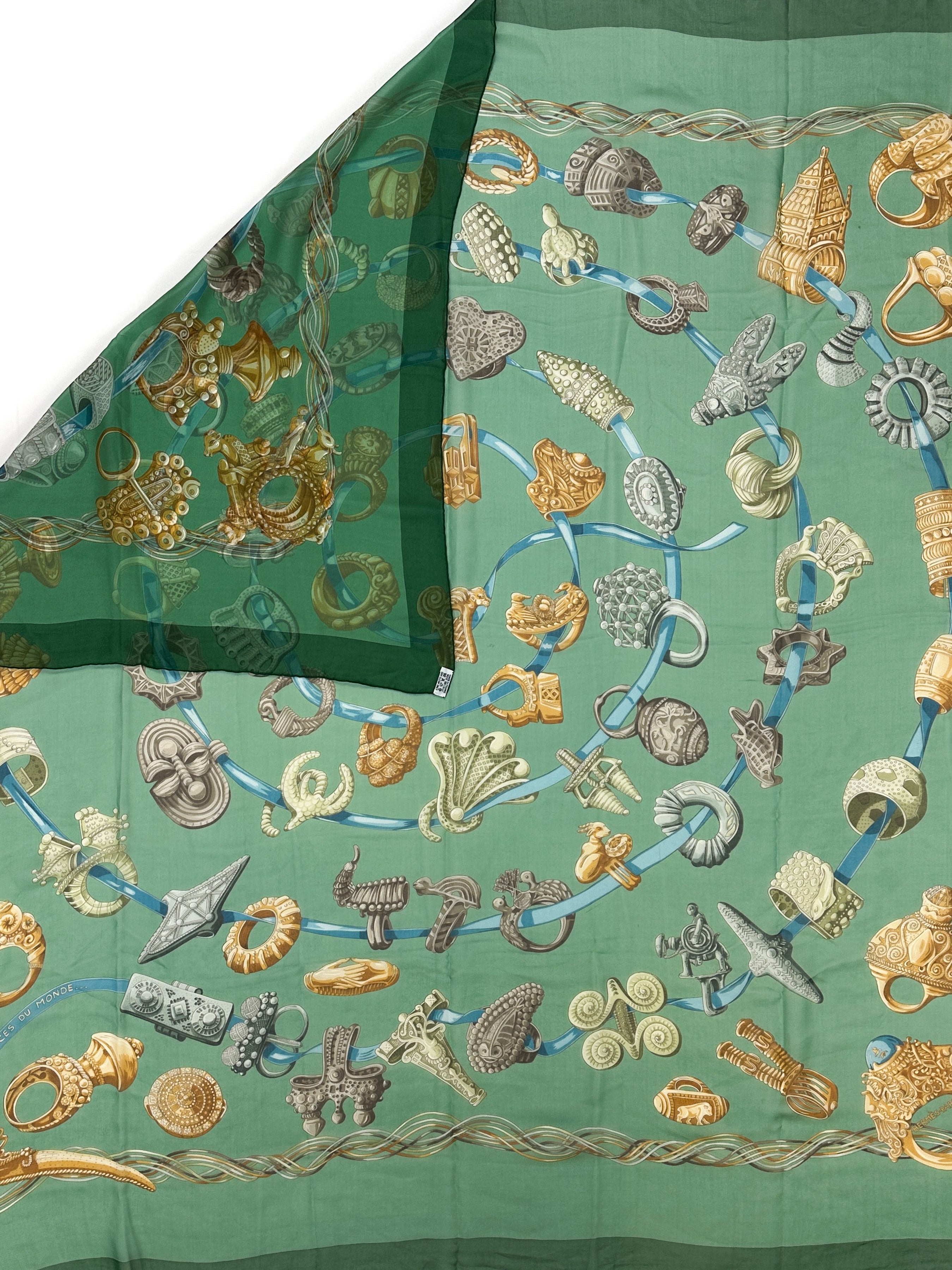 Hermès Alliances du Monde Mousseline 140