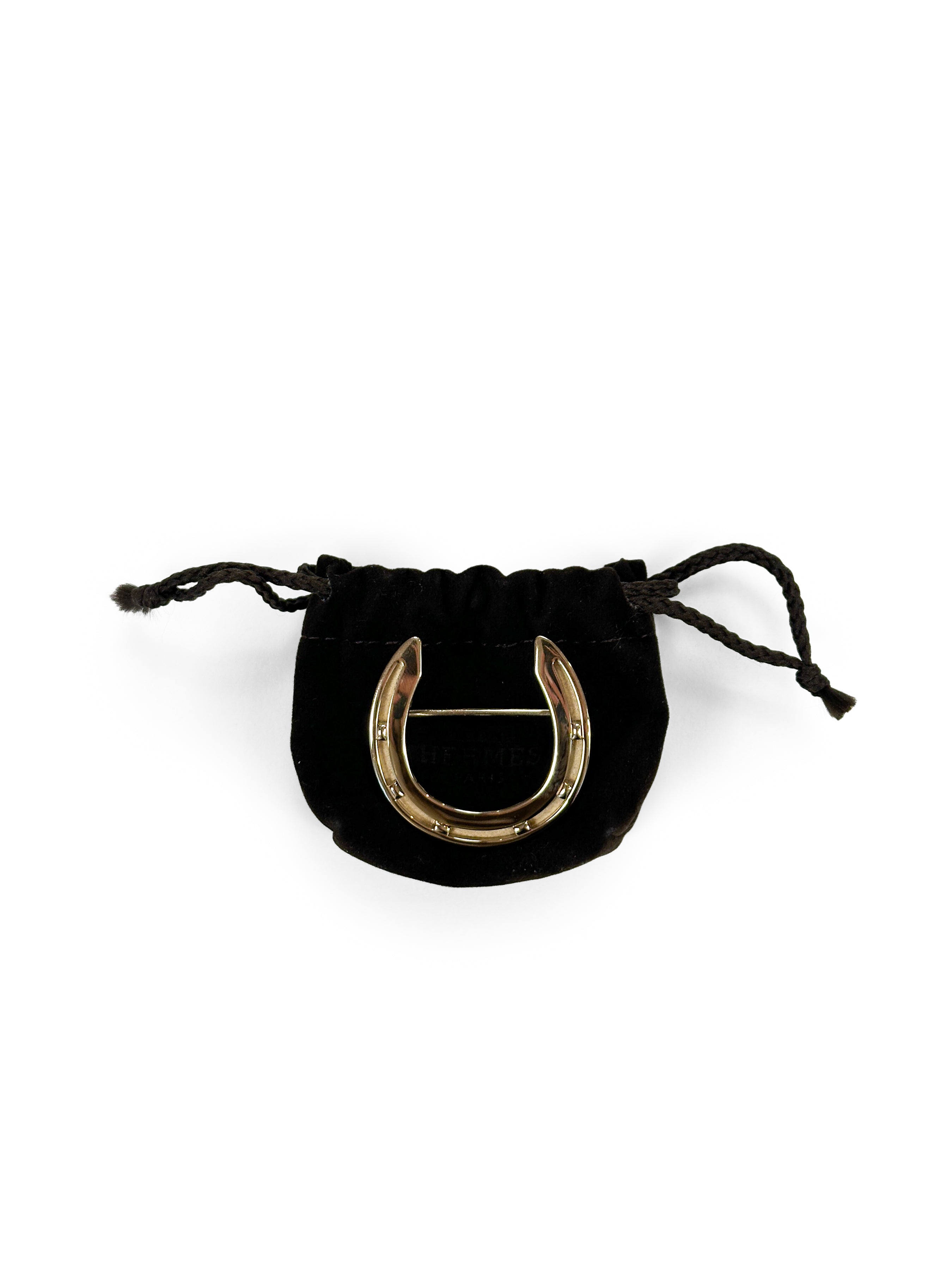 Hermès Horse Shoe Scarf Ring