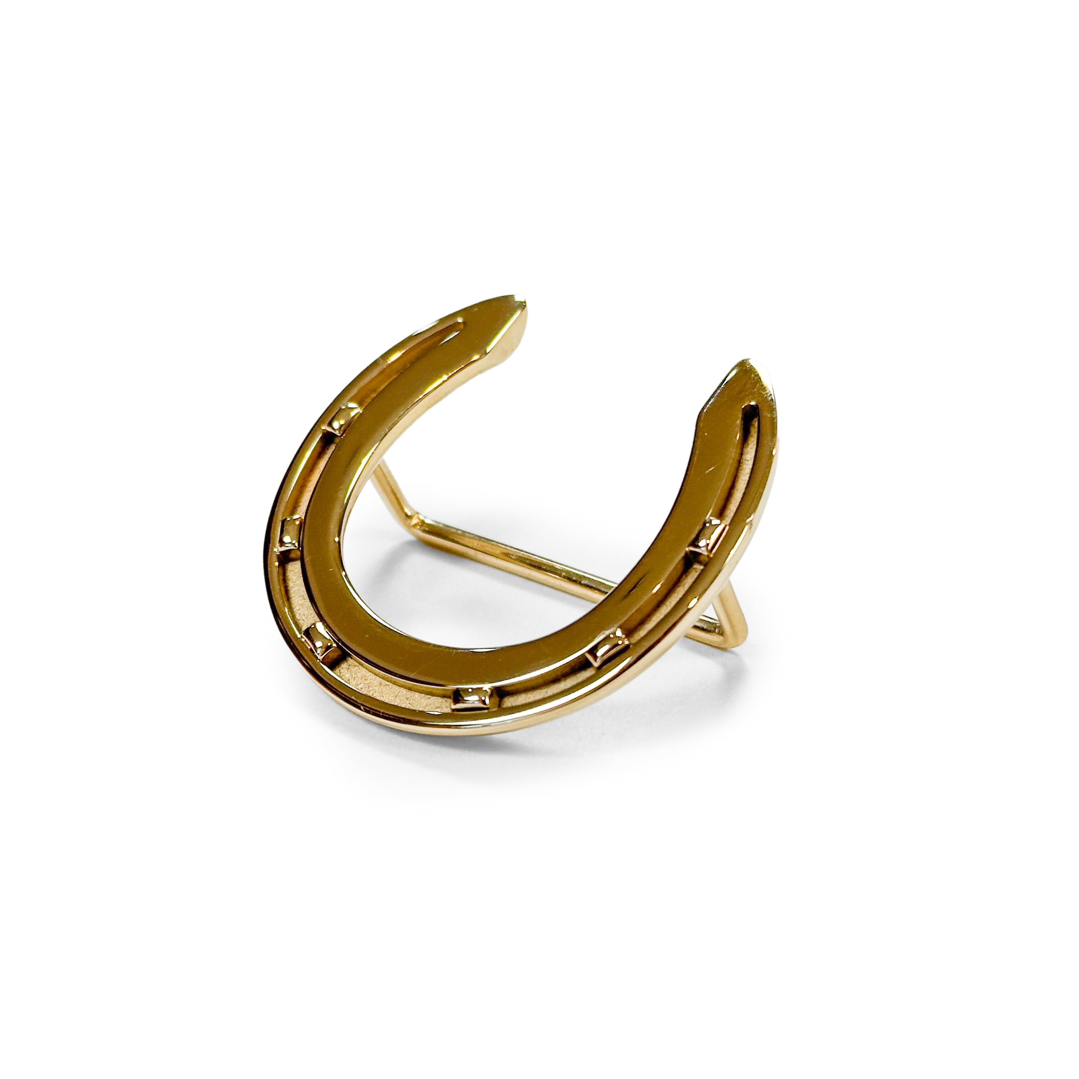 Hermès Horse Shoe Scarf Ring