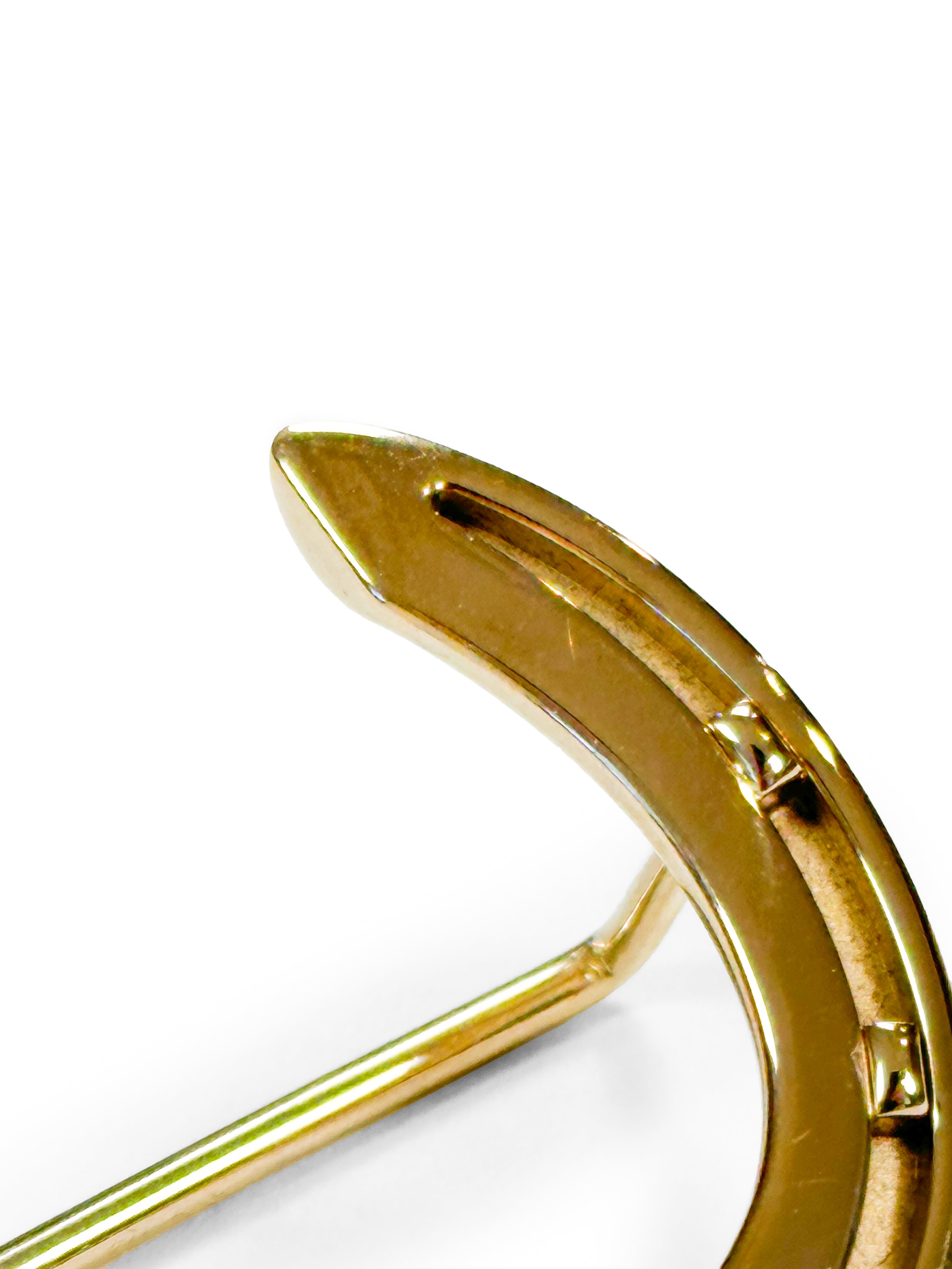 Hermès Horse Shoe Scarf Ring