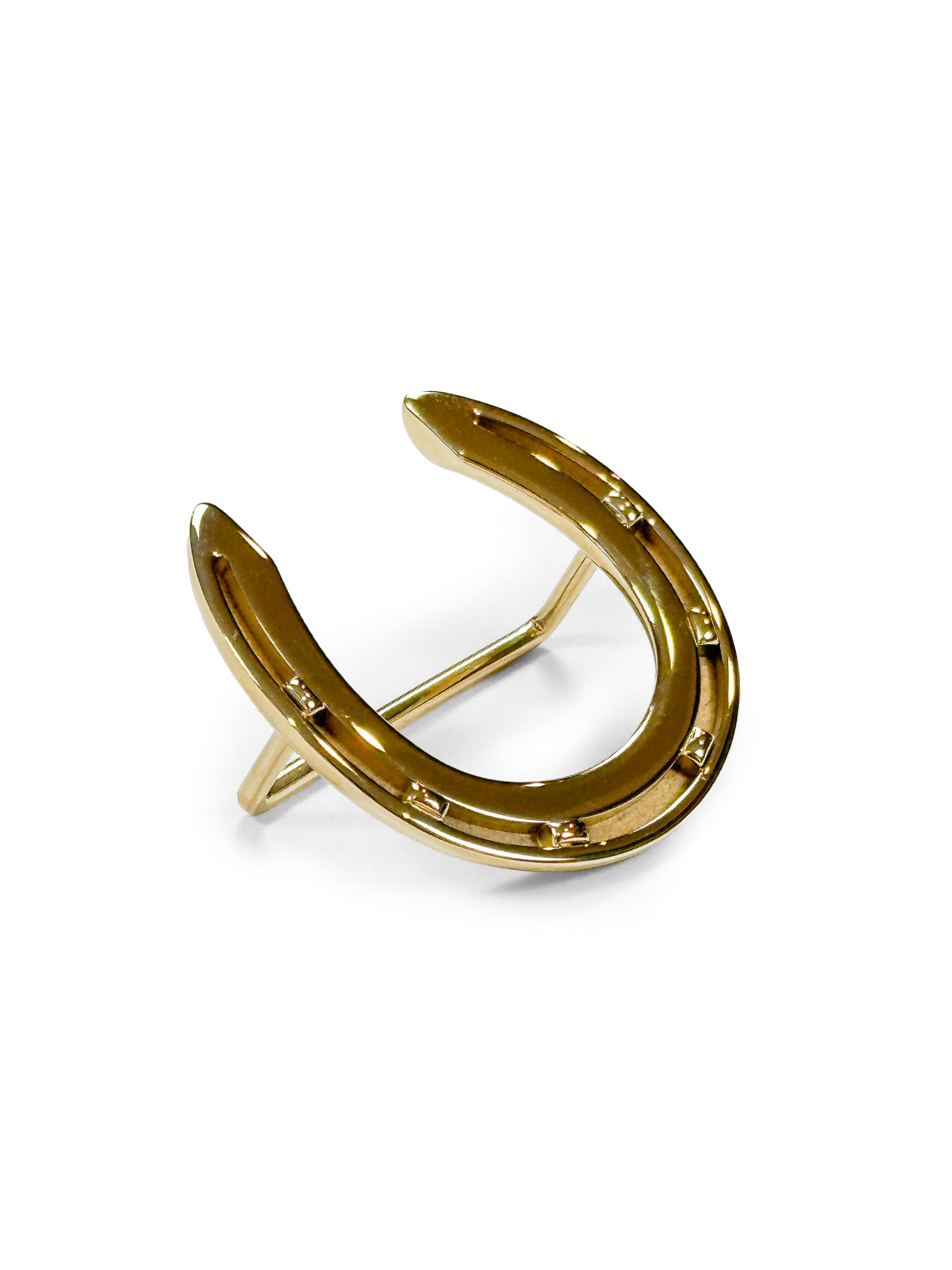 Hermès Horse Shoe Scarf Ring