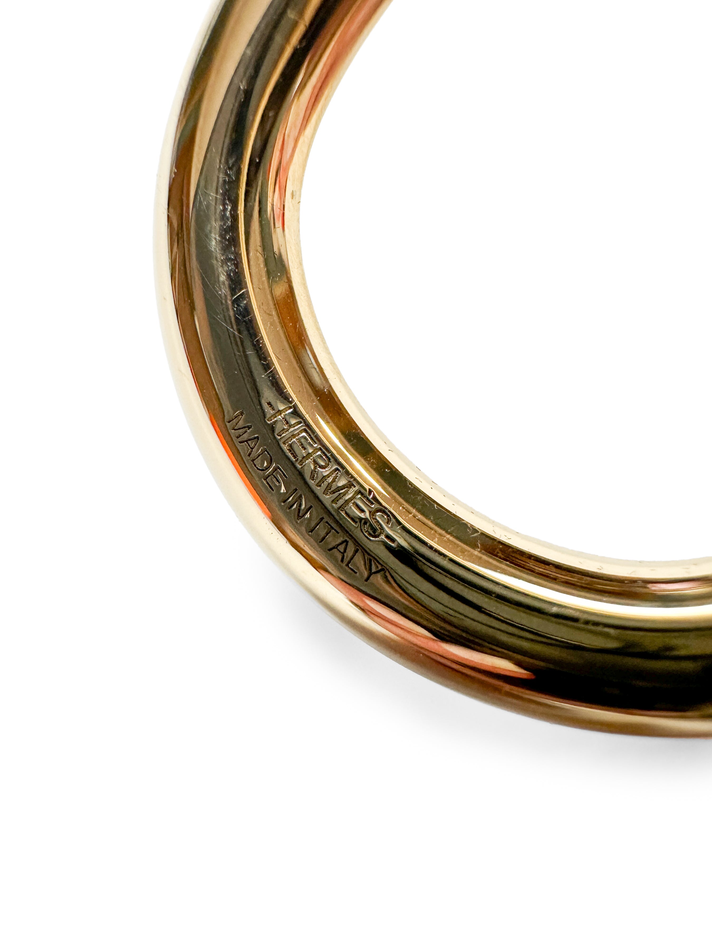 Hermès Horse Shoe Scarf Ring