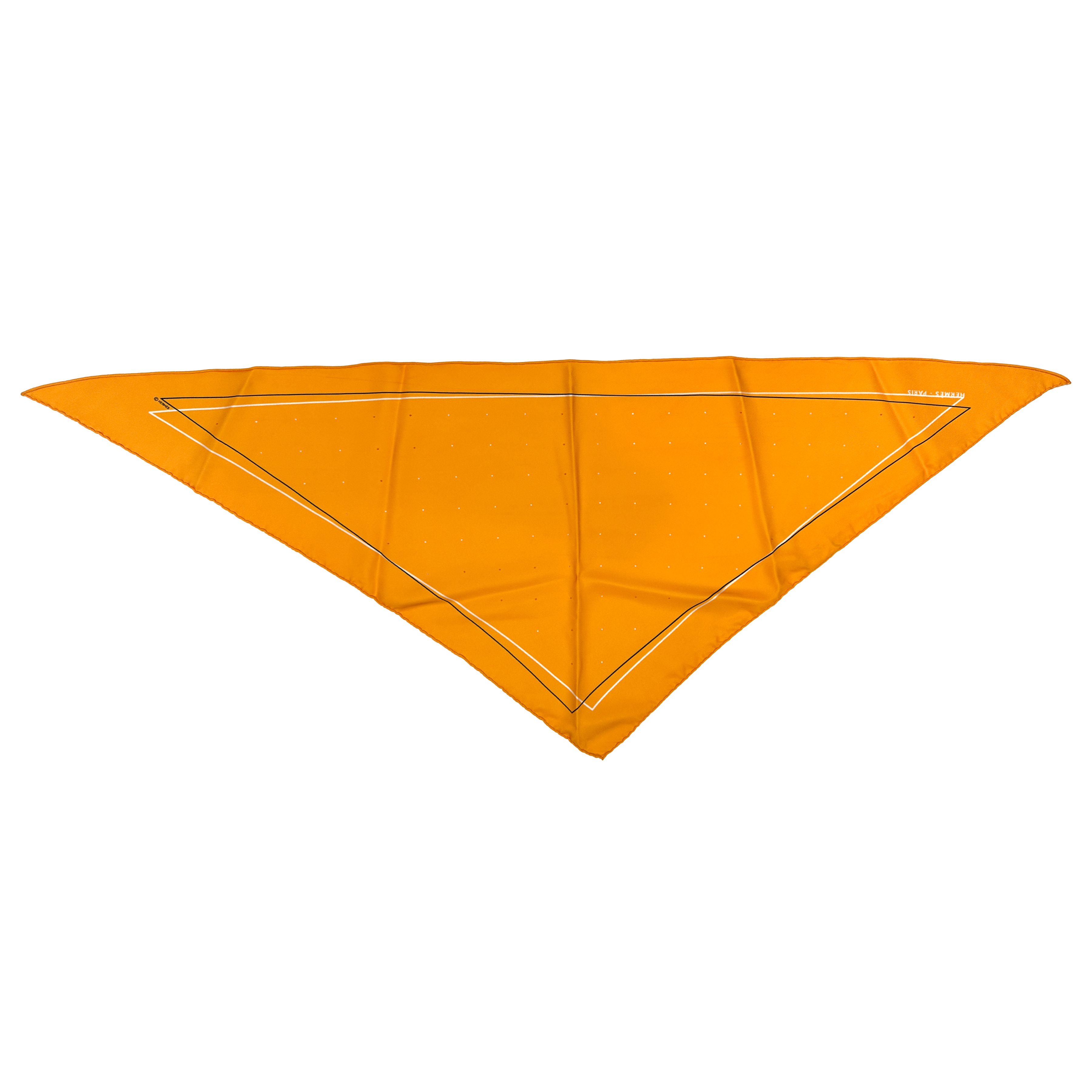 Hermès Pointu Trou de Mémoire Perforated Triangle