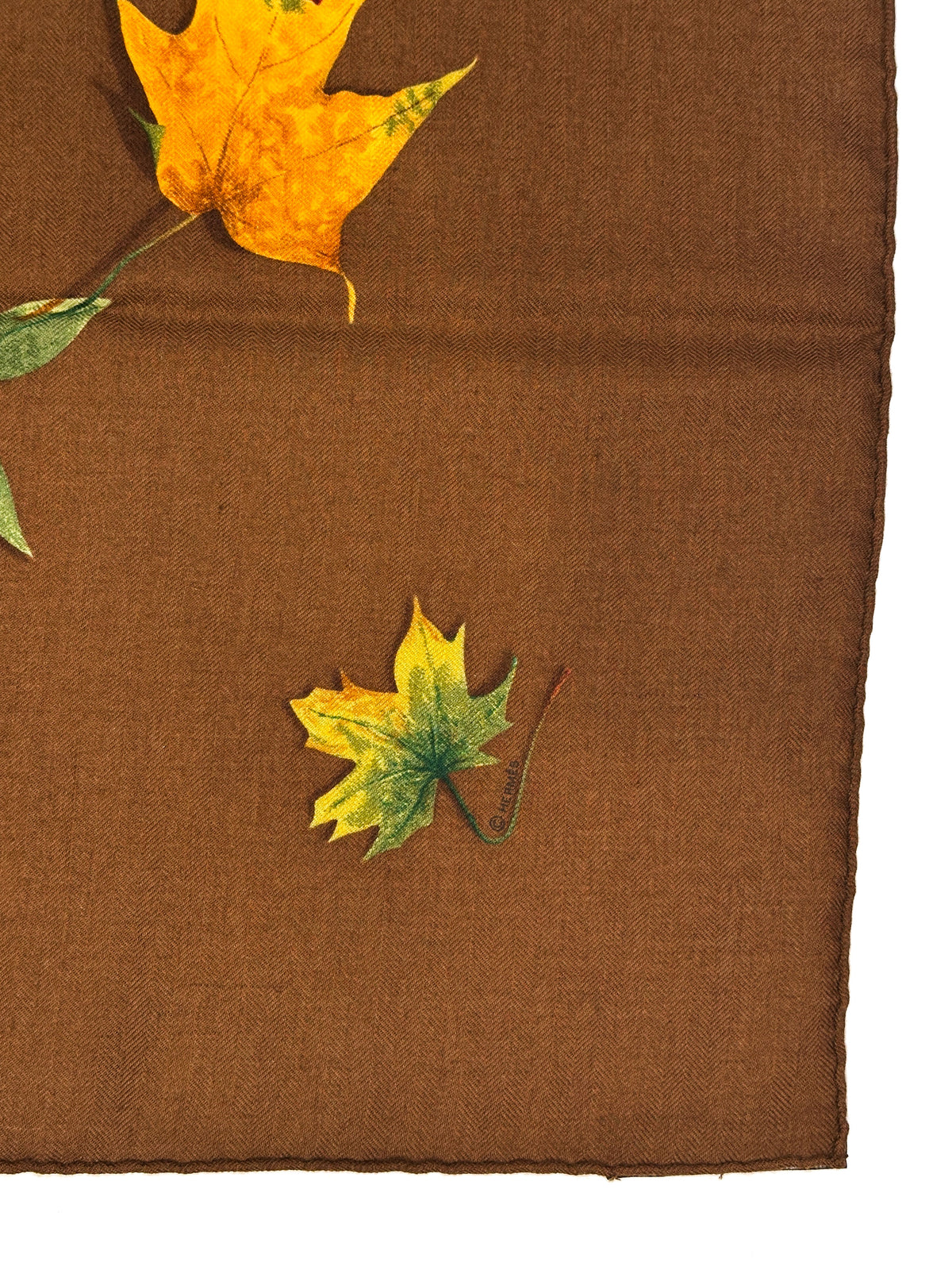 Hermès A Walk In The Park Cashmere Silk 90