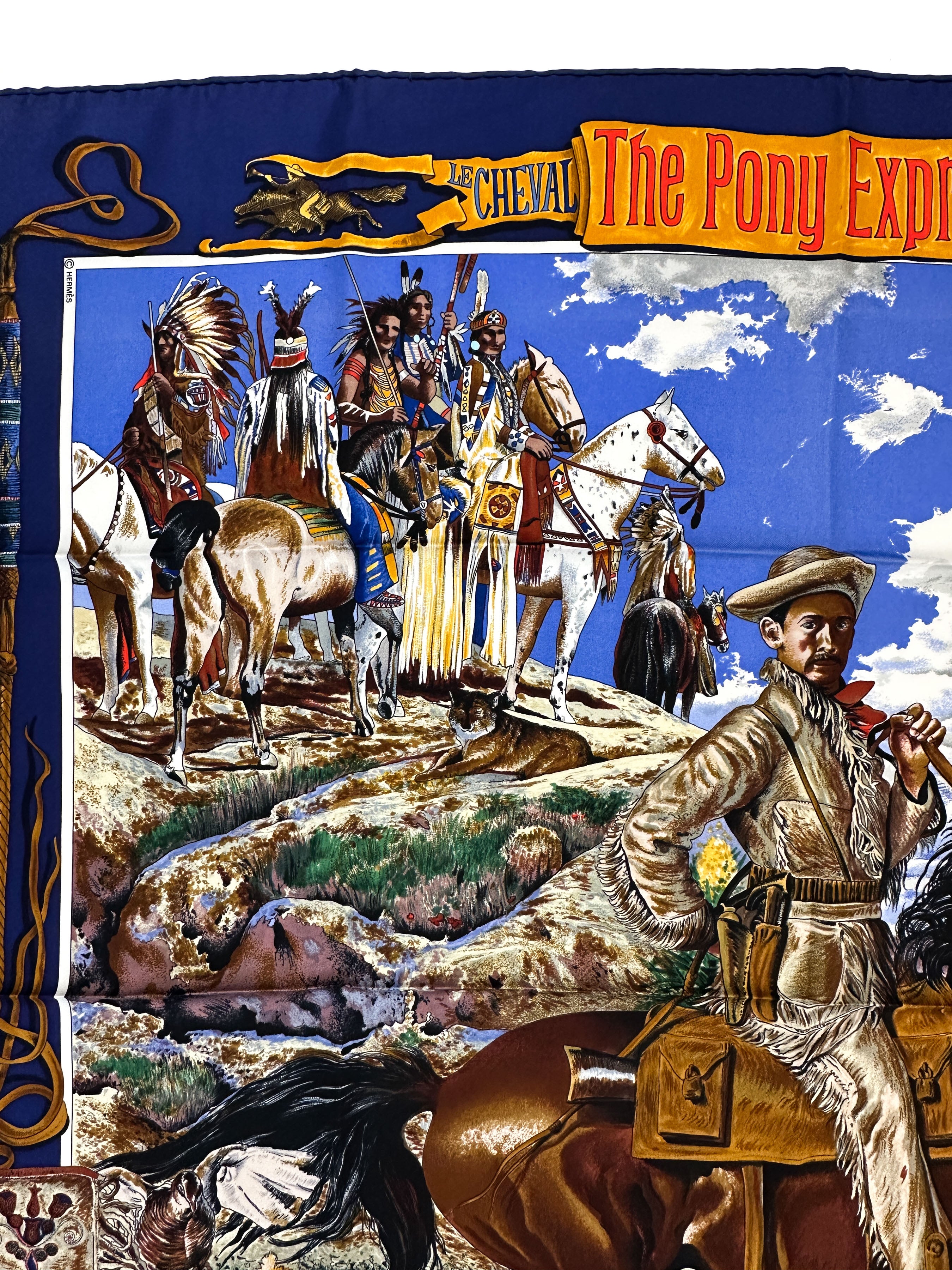 Hermès The Pony Express 90