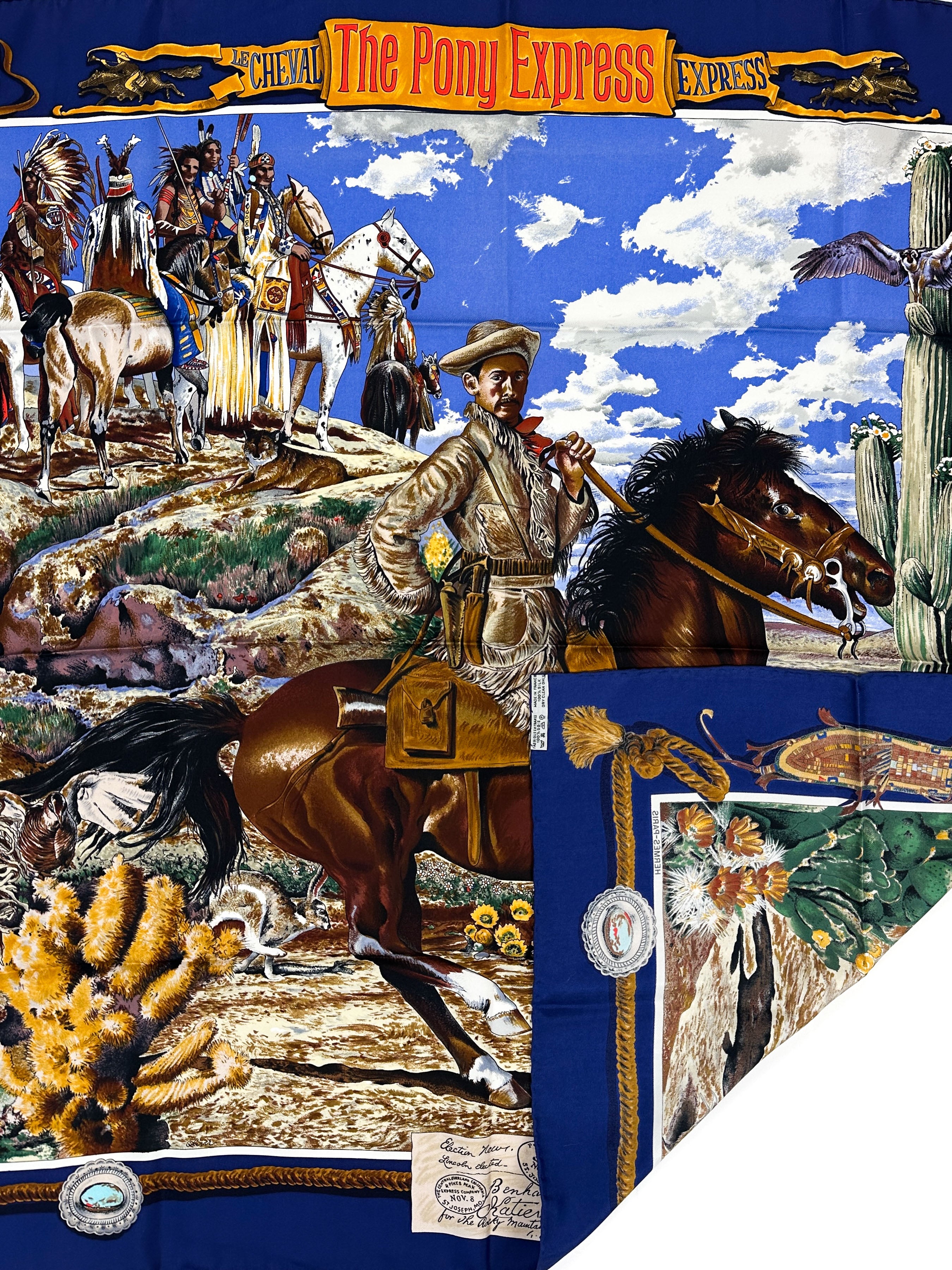 Hermès The Pony Express 90