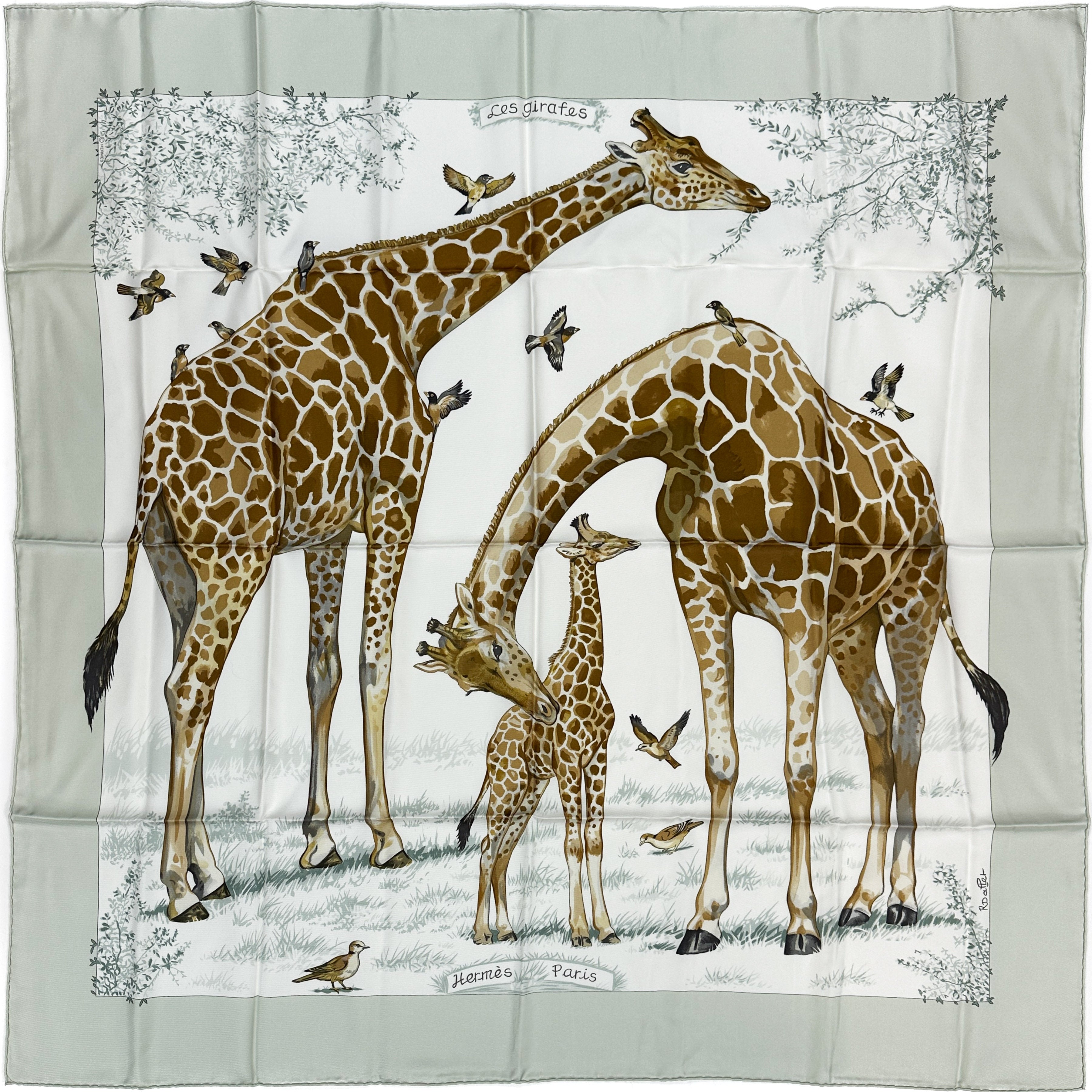 Hermès Les Girafes 90