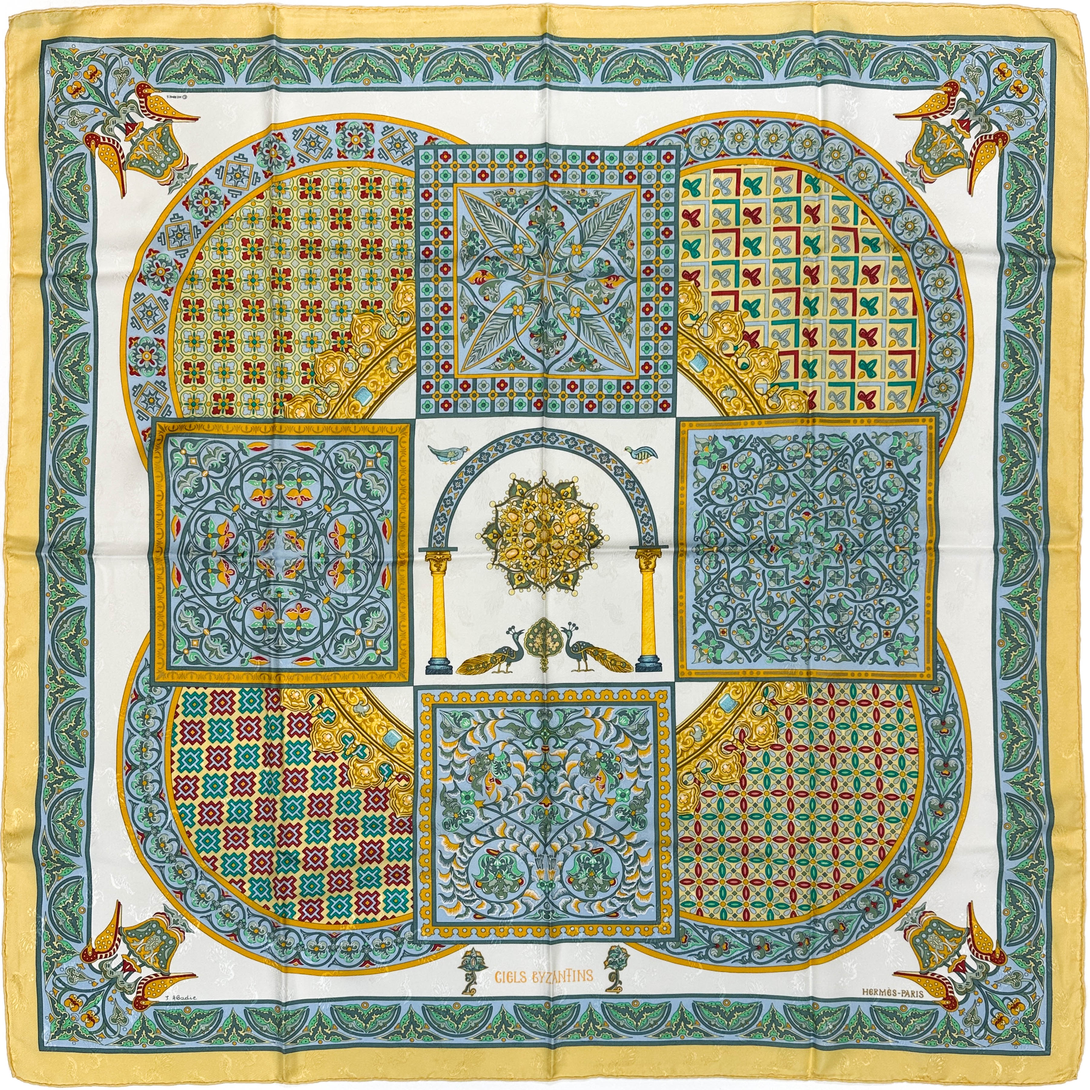 Hermès Ciels Byzantins Jacquard 90