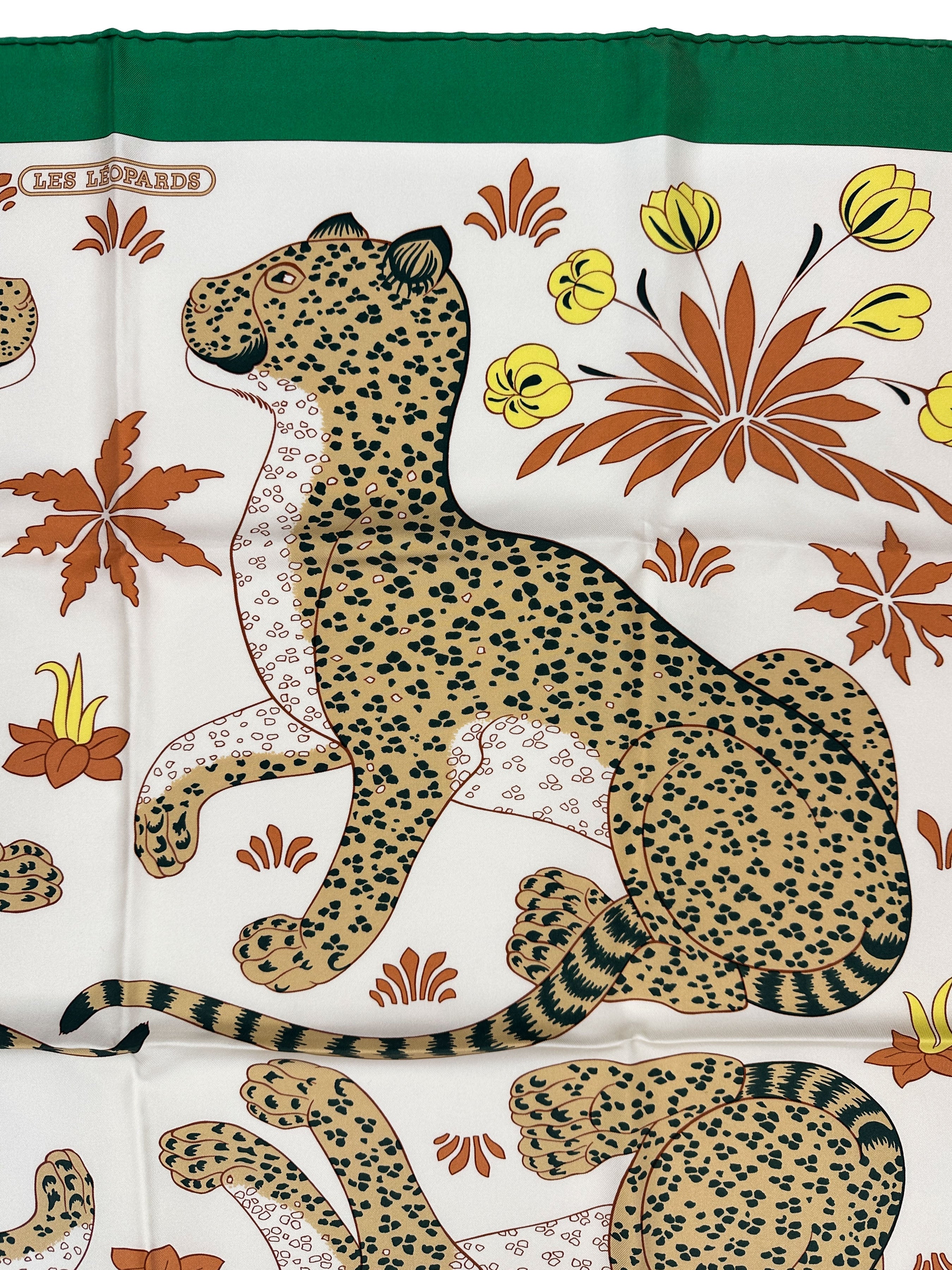 Hermès Les Leopards 90