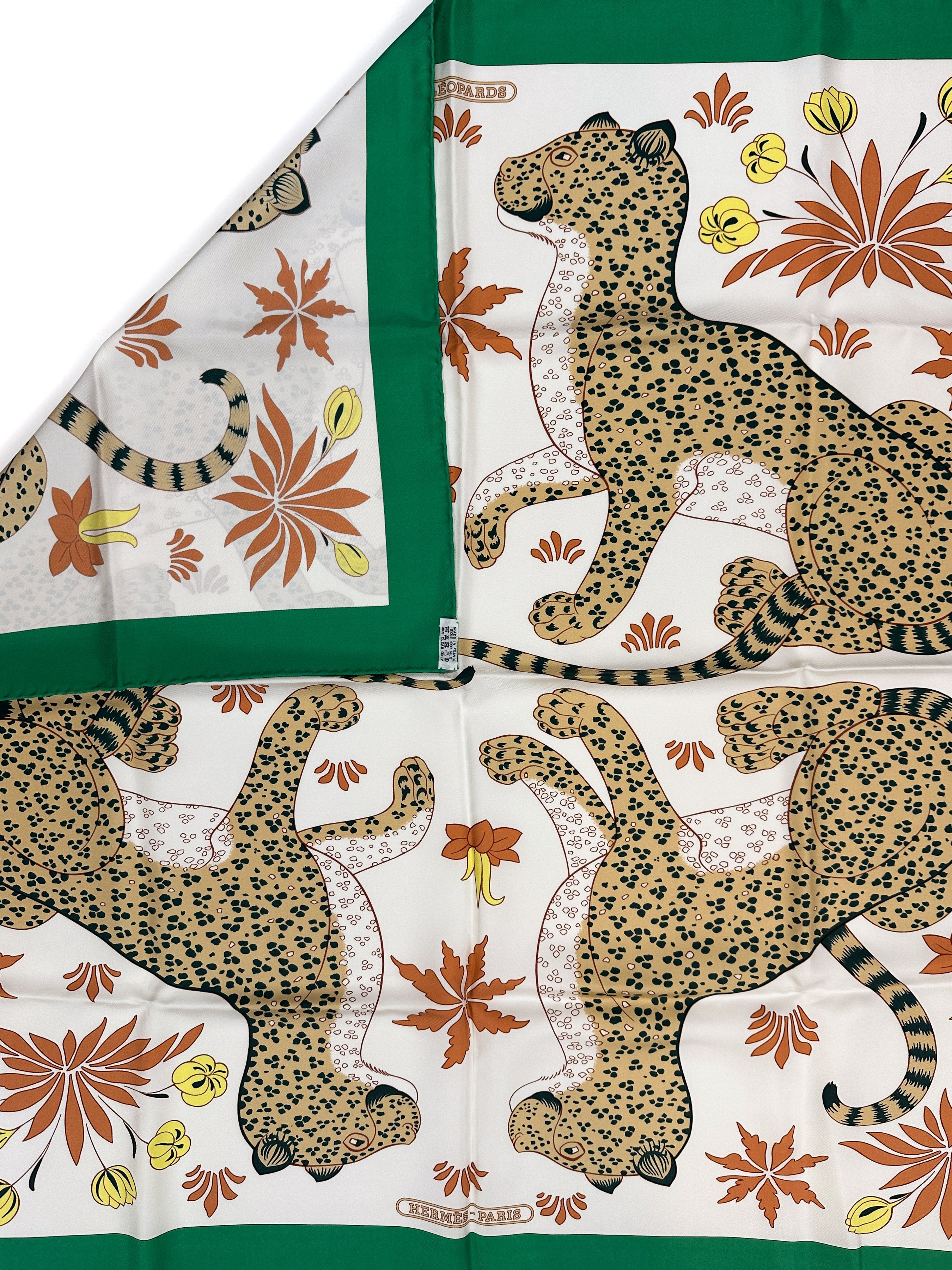 Hermès Les Leopards 90