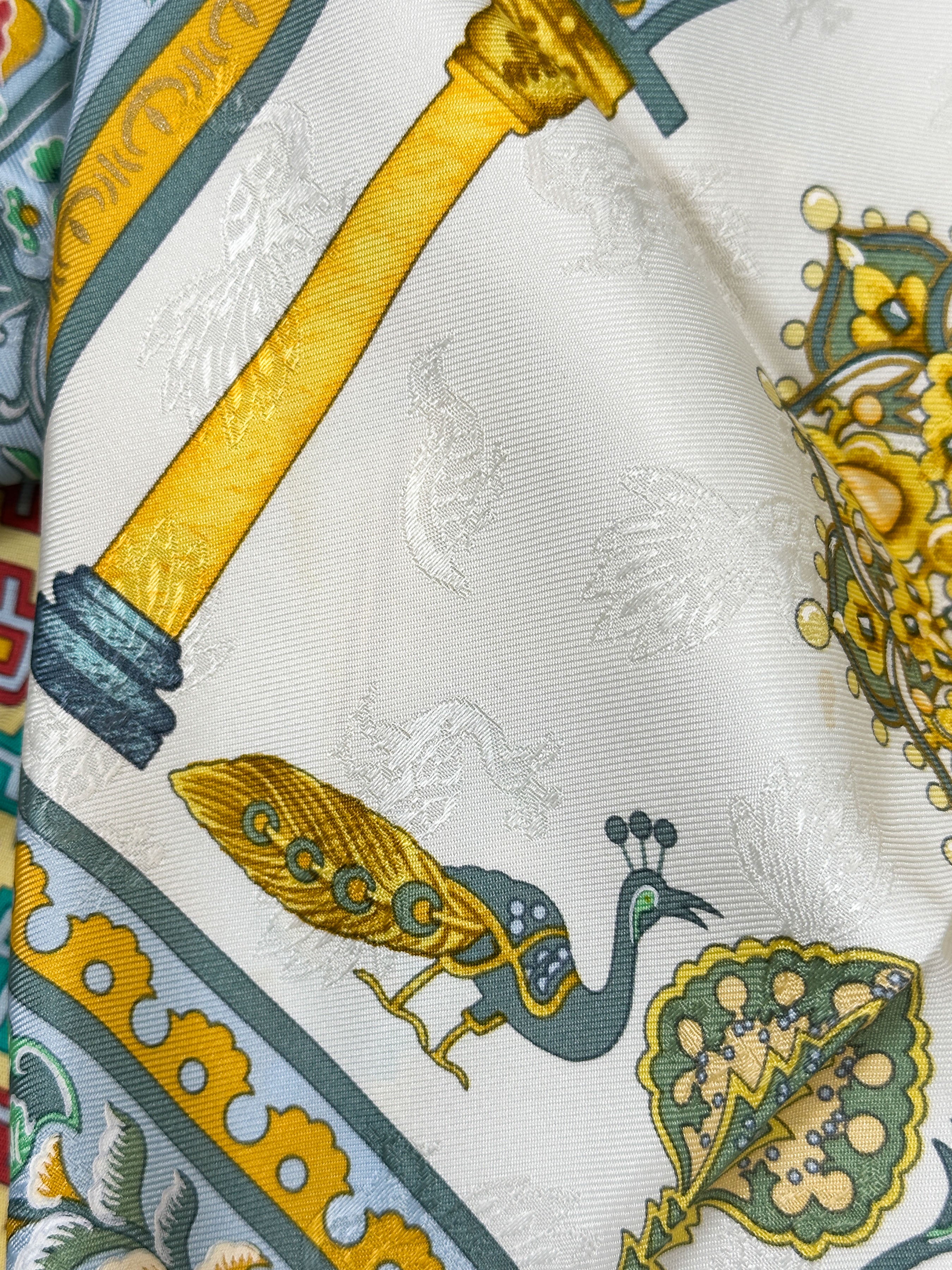 Hermès Ciels Byzantins Jacquard 90
