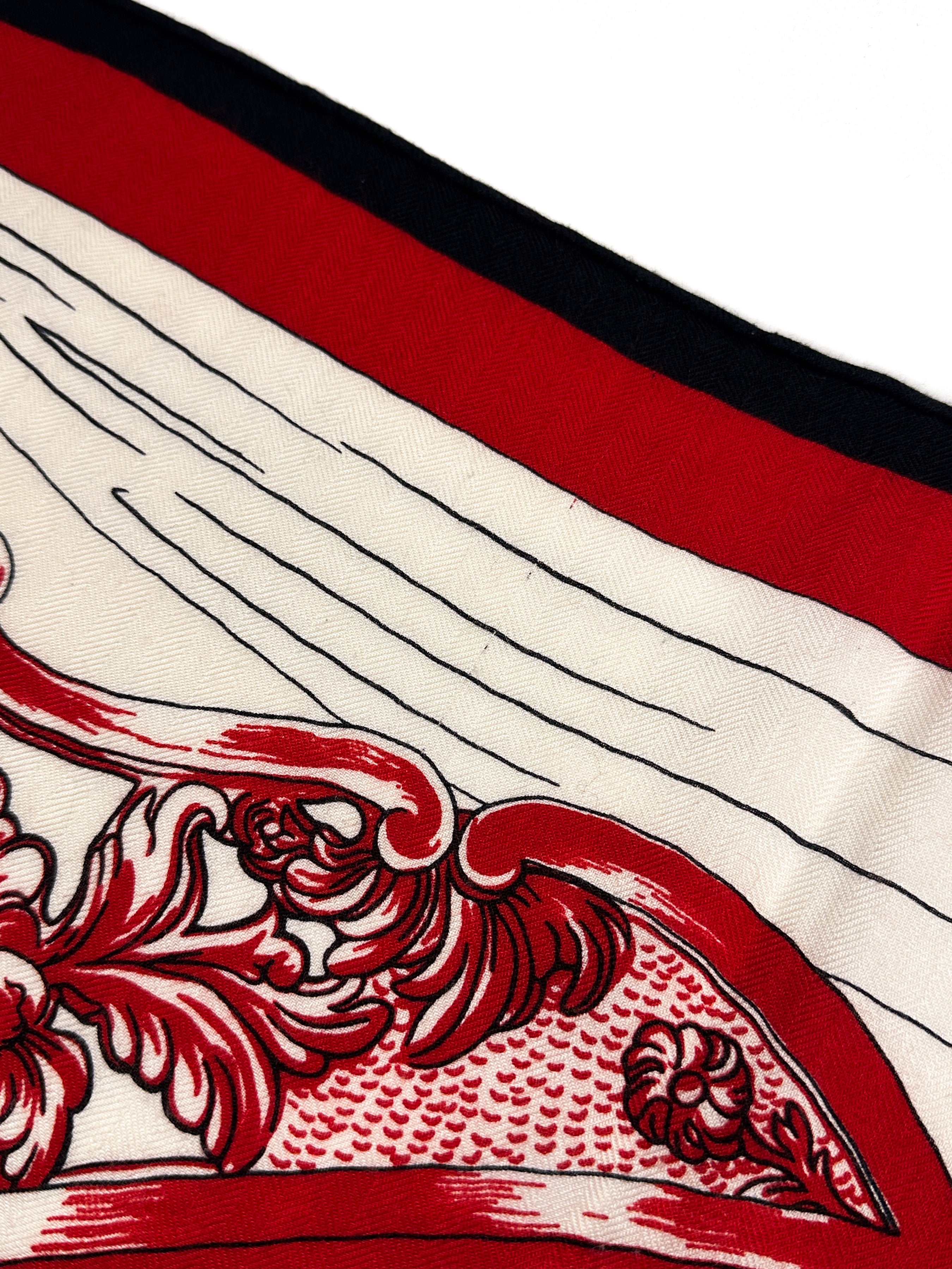 Hermès Cavalleria D'Etriers Cashmere Silk 140