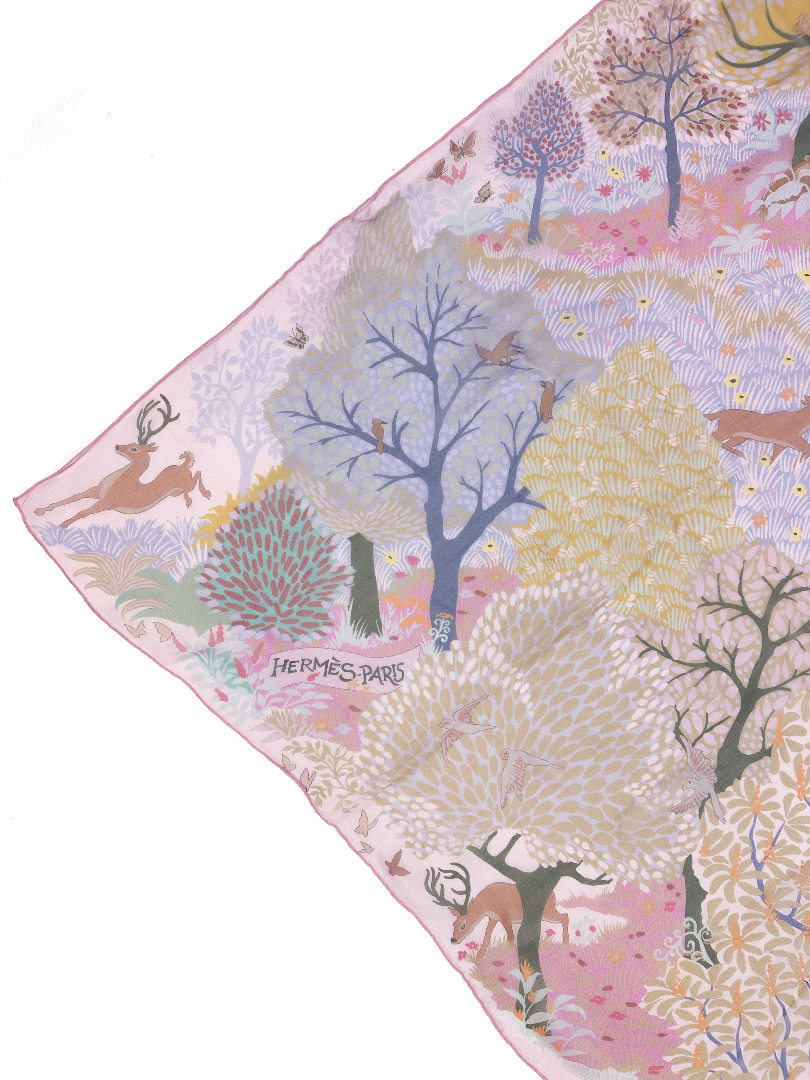 Hermès Dans un Jardin Anglais Mousseline 140