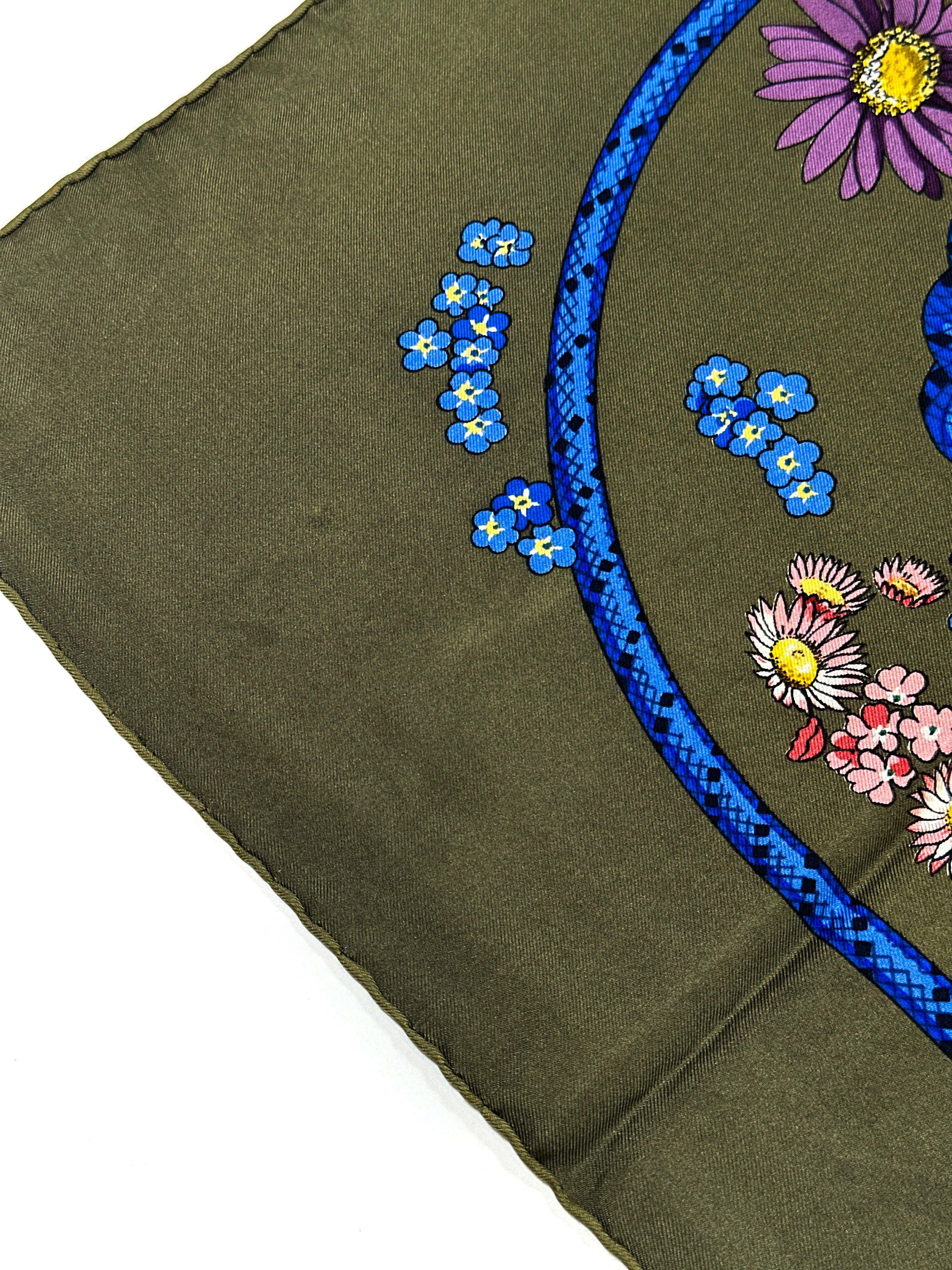 Hermès Fleurs de Montagne 90