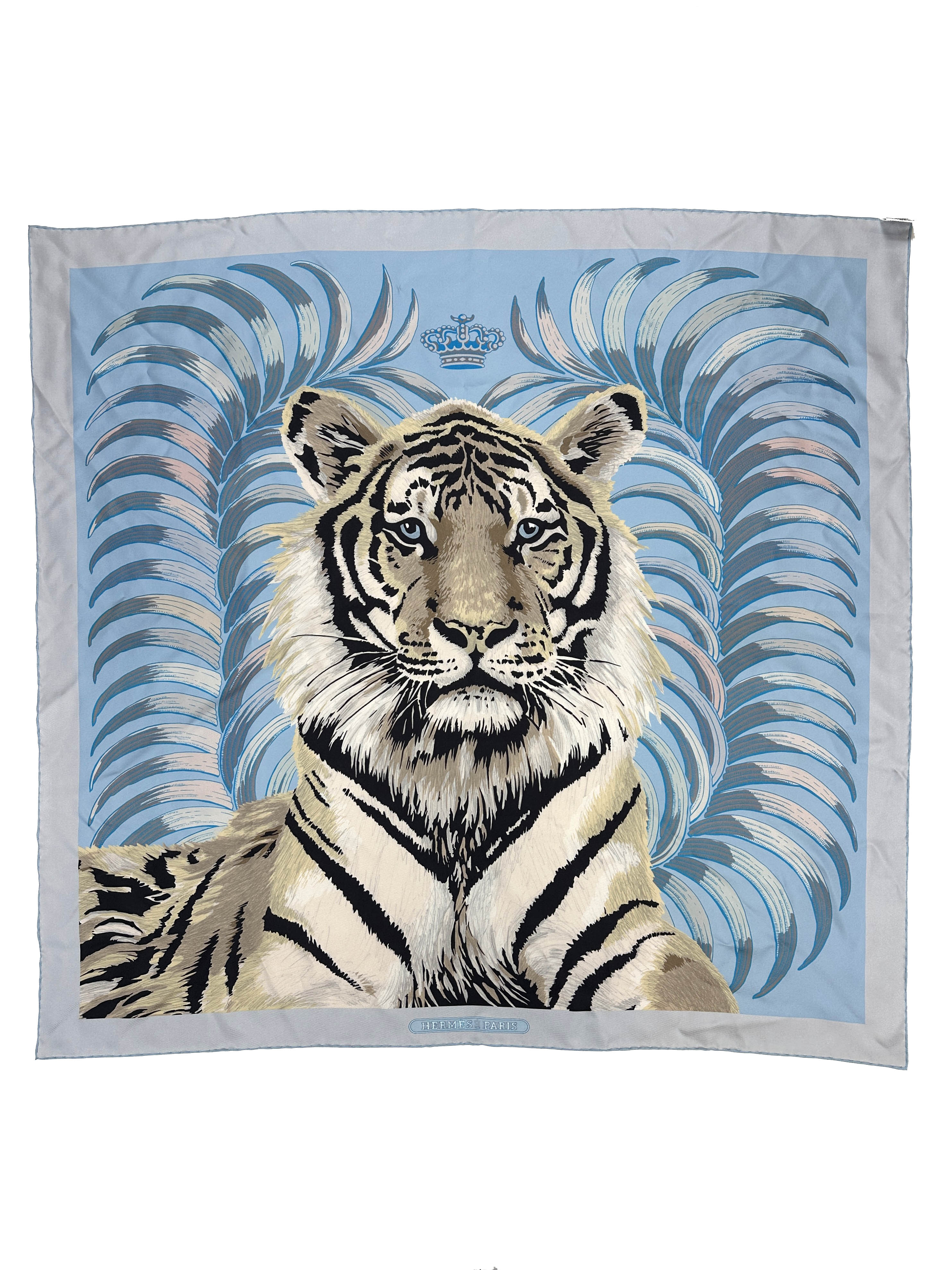 Hermès Tigre Royal Double Face 90