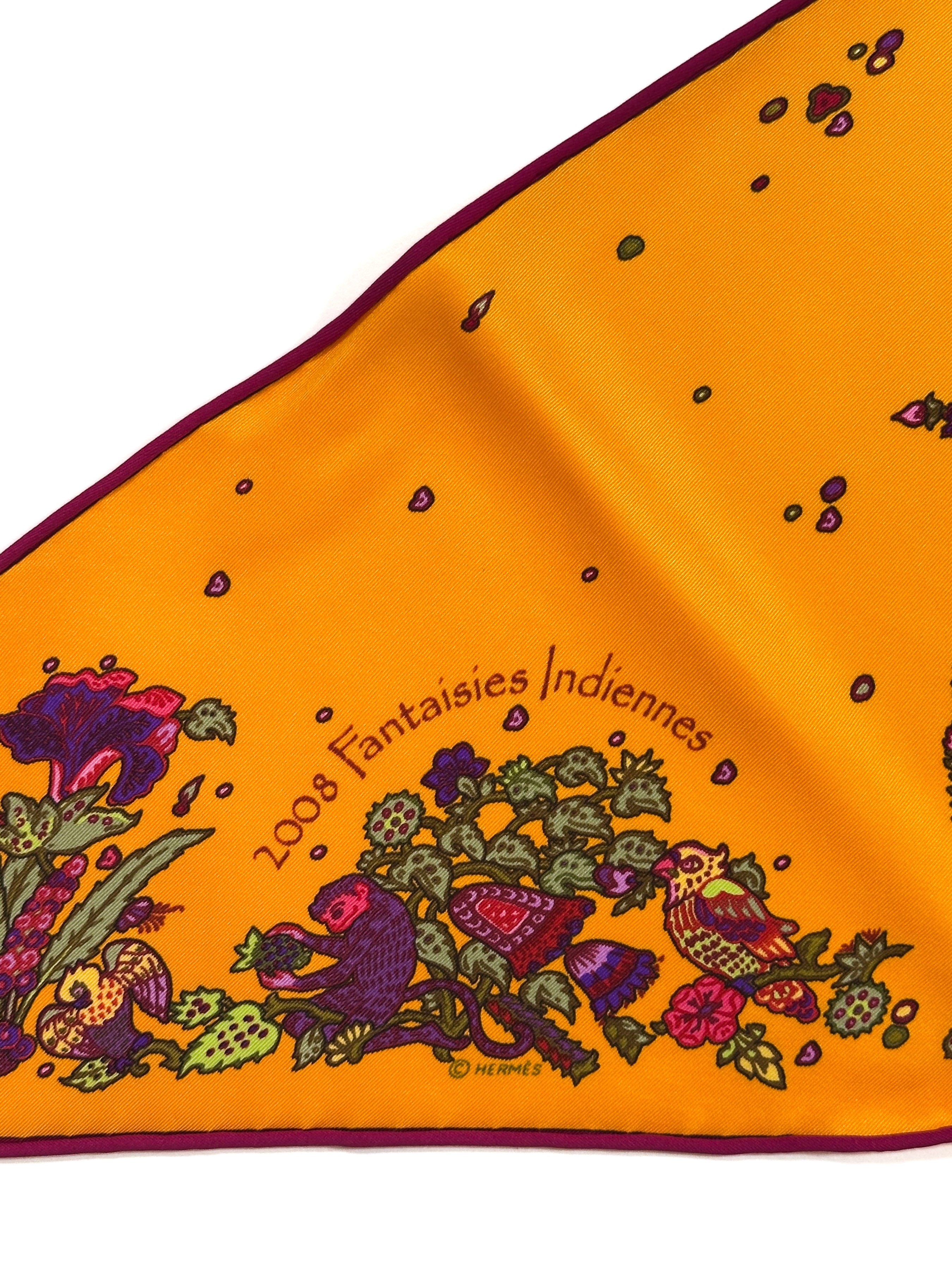 Hermès Fantaisies Indiennes Triangle