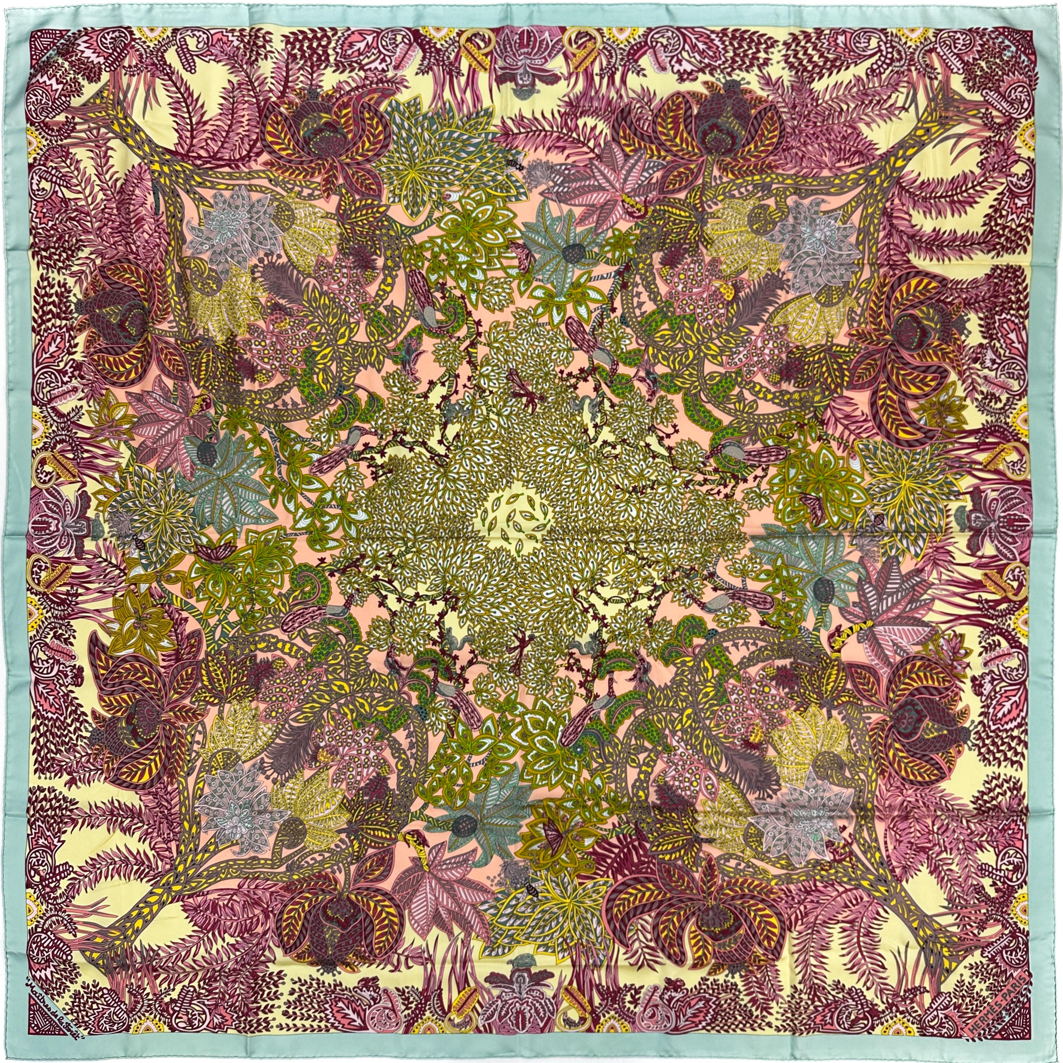 Hermès Maîtres de la Forêt Silk 140