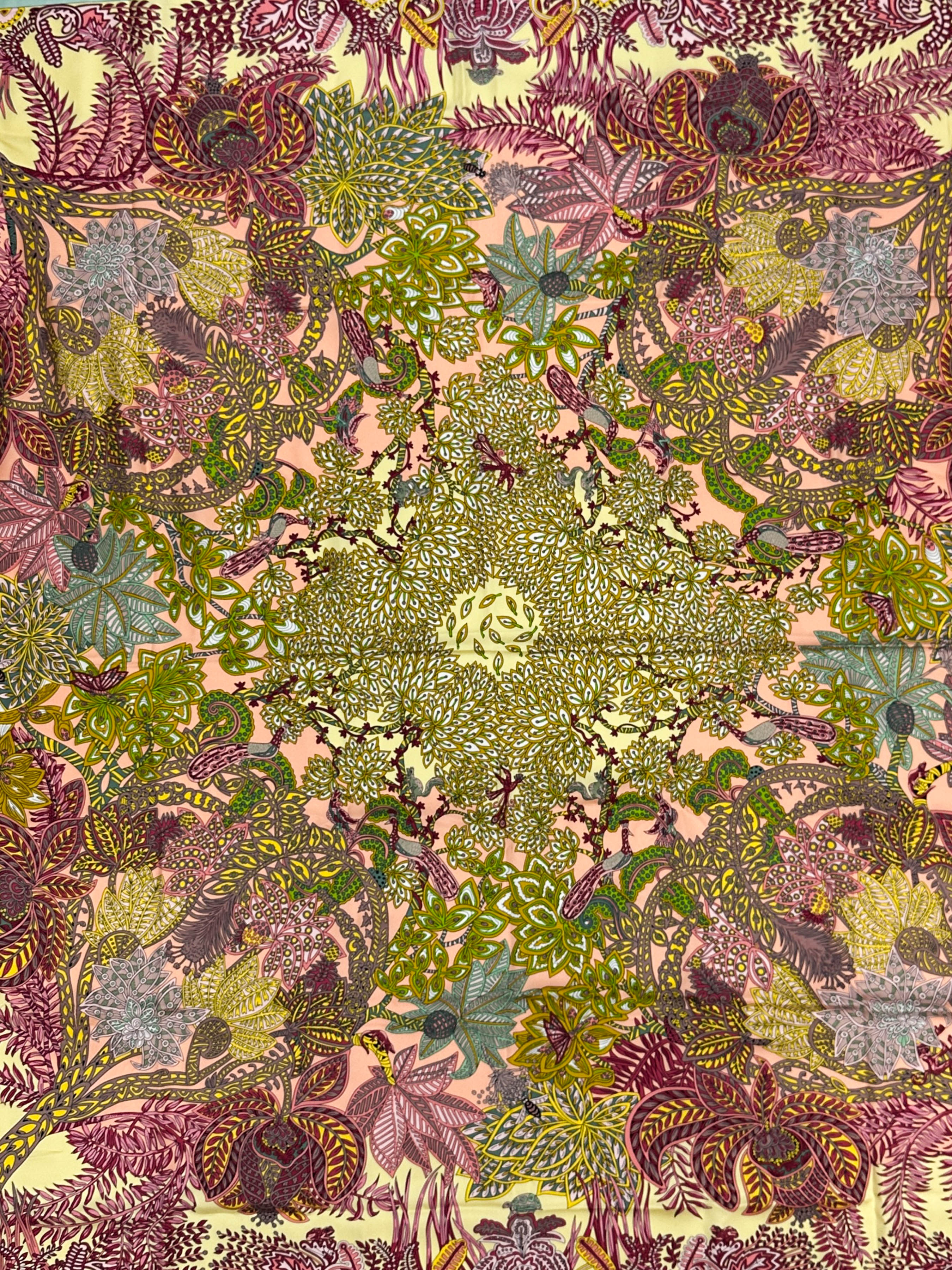 Hermès Maîtres de la Forêt Silk 140