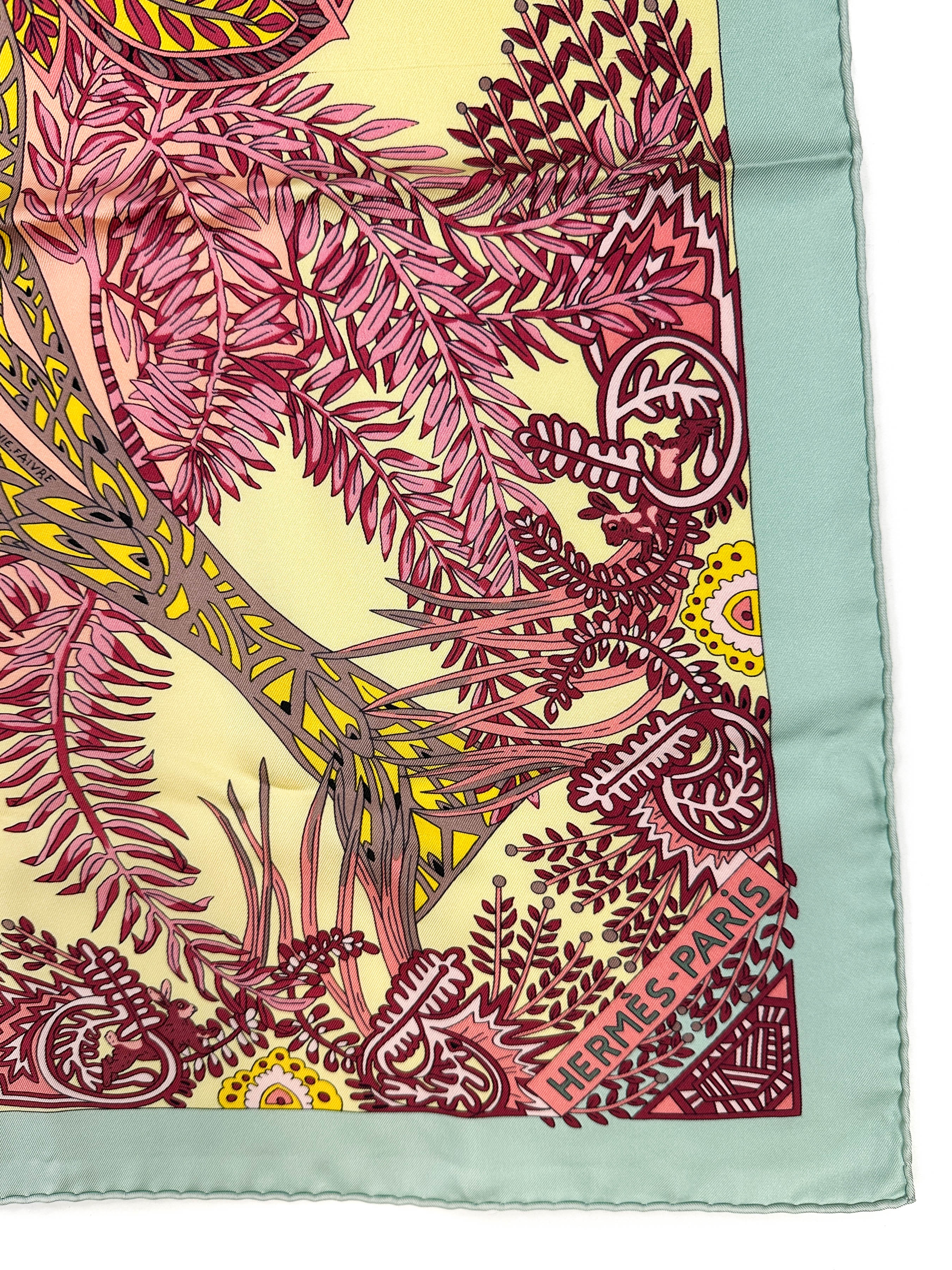 Hermès Maîtres de la Forêt Silk 140