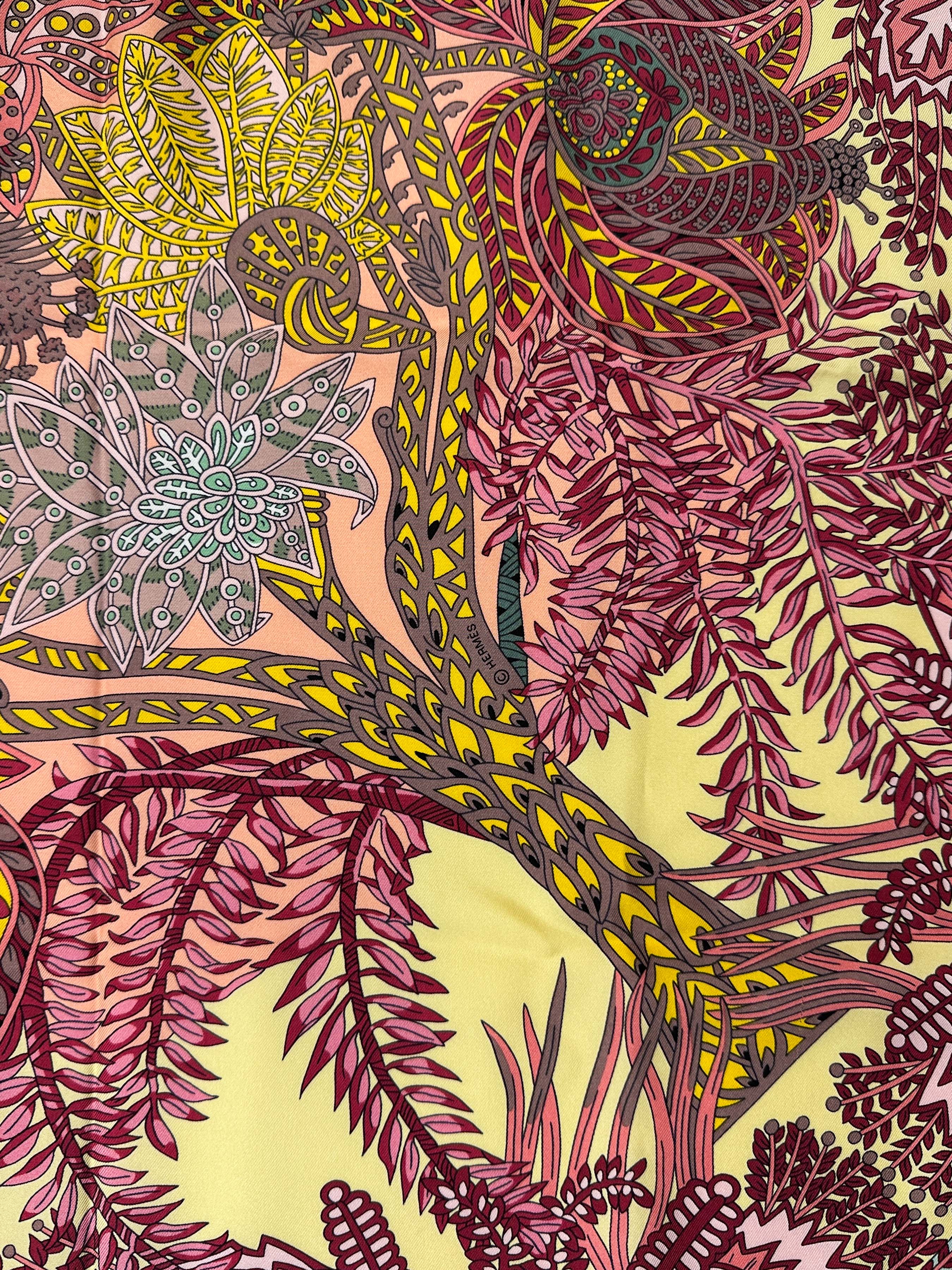 Hermès Maîtres de la Forêt Silk 140