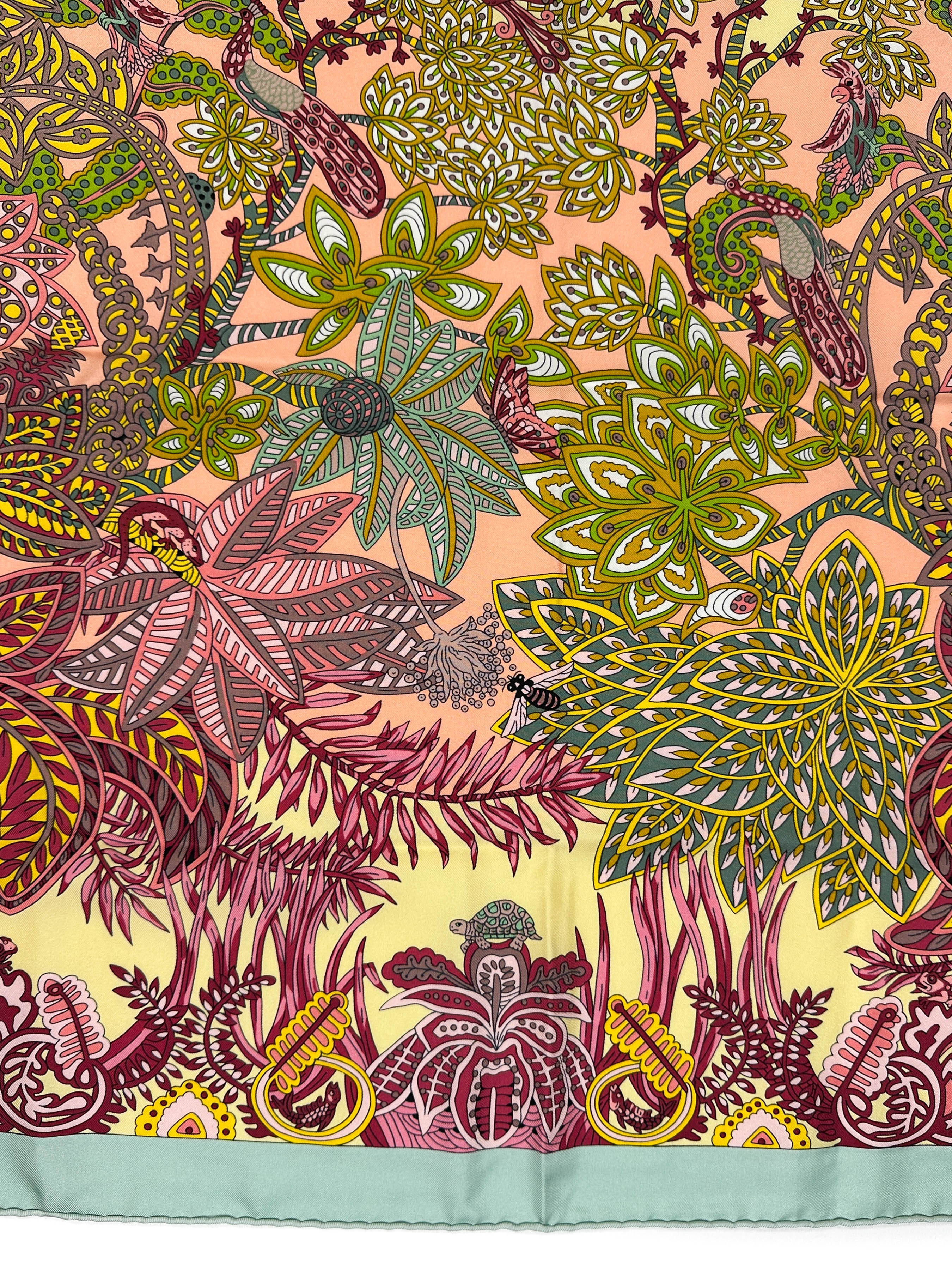 Hermès Maîtres de la Forêt Silk 140