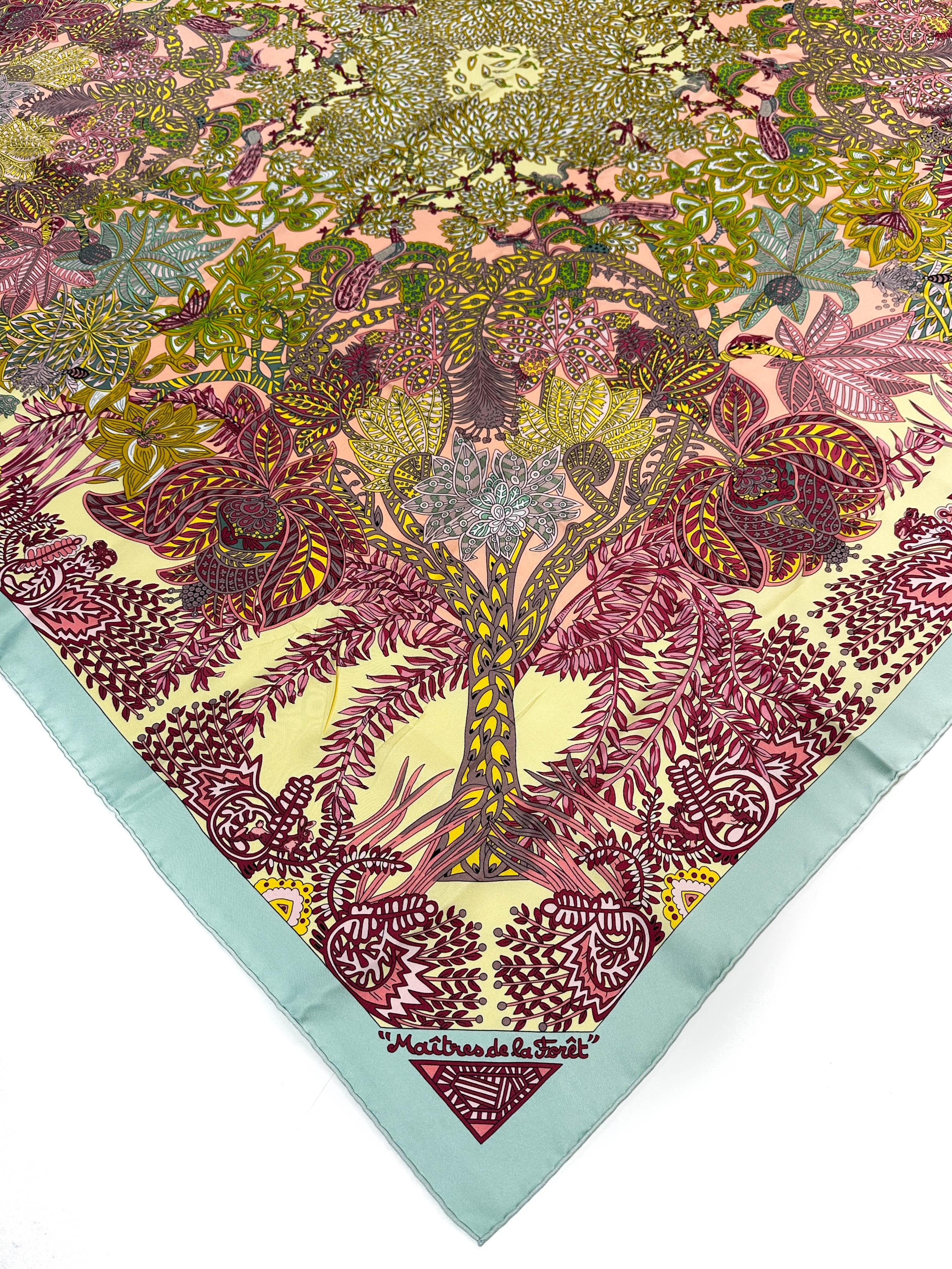 Hermès Maîtres de la Forêt Silk 140