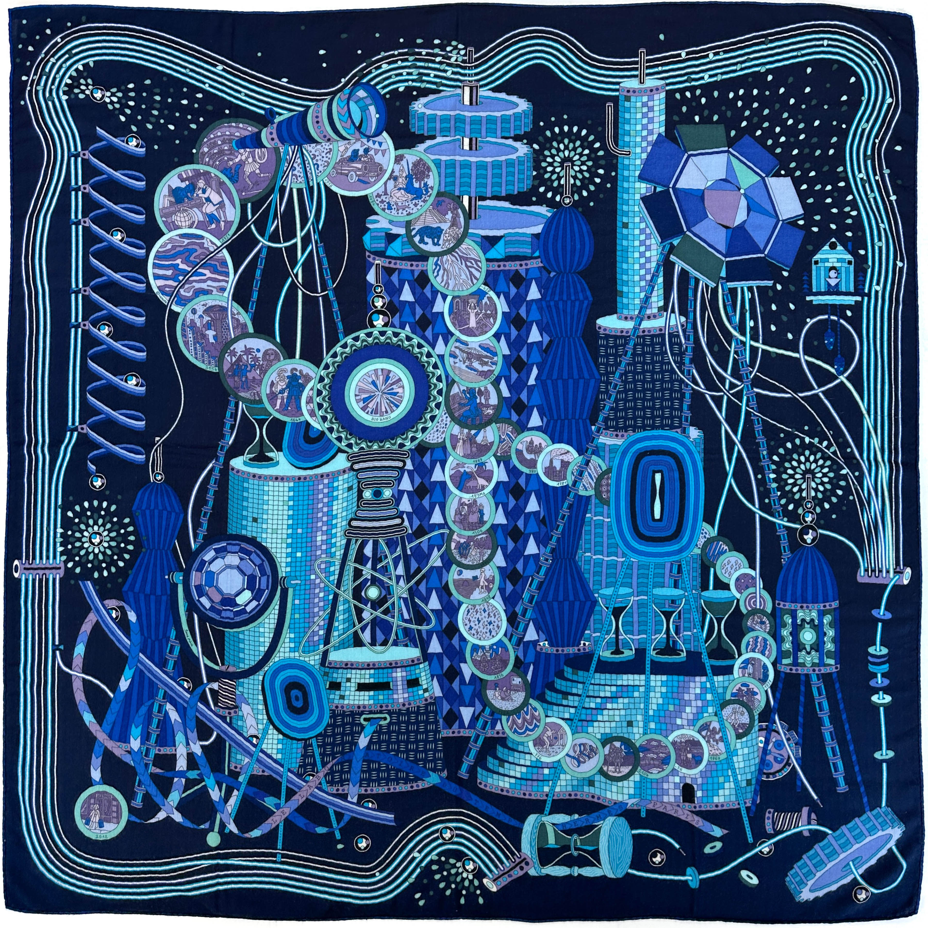 Hermès Le Laboratoire du Temps Cashmere Silk 140