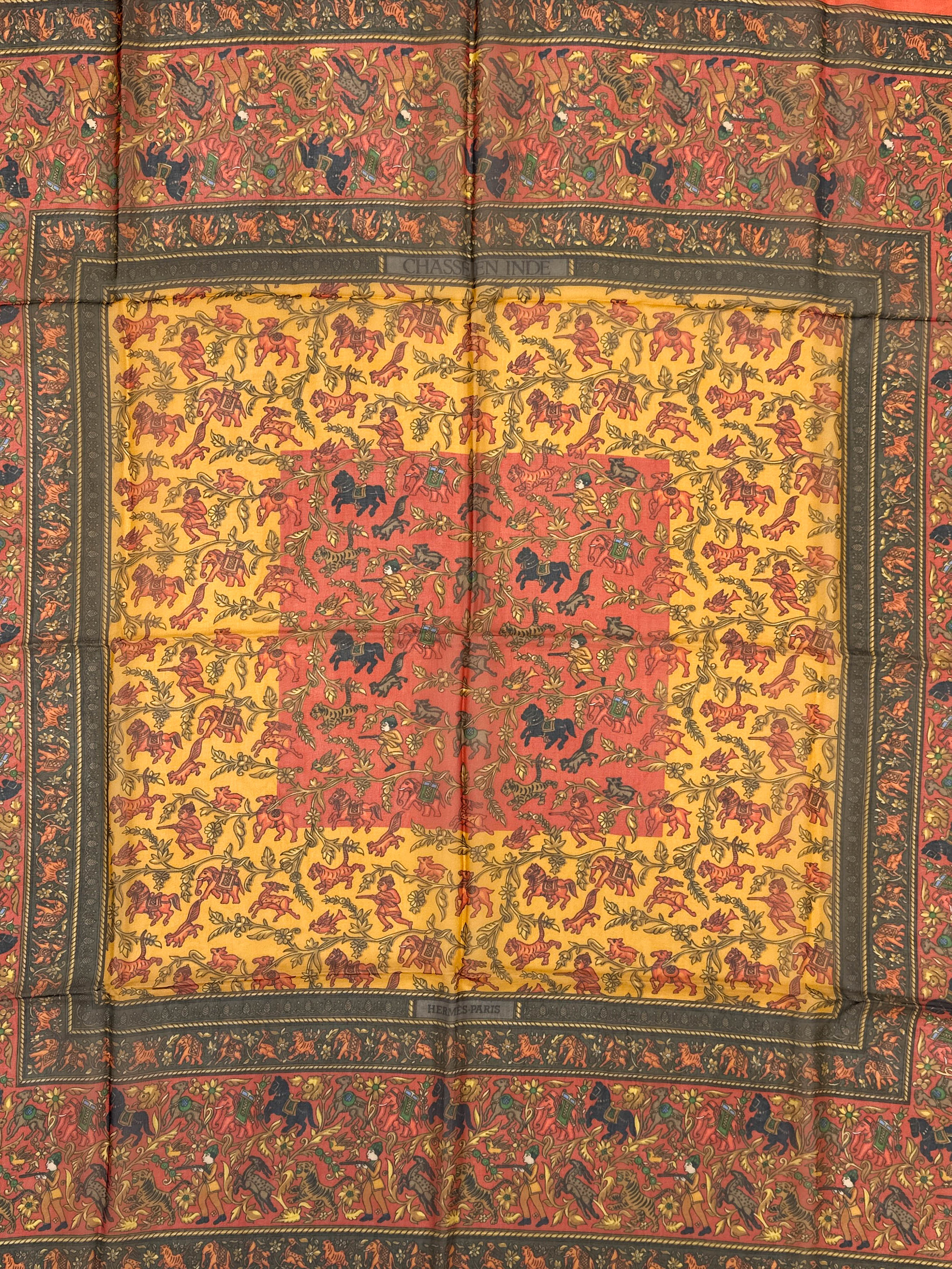 Hermès Chasse en Inde Mousseline 90