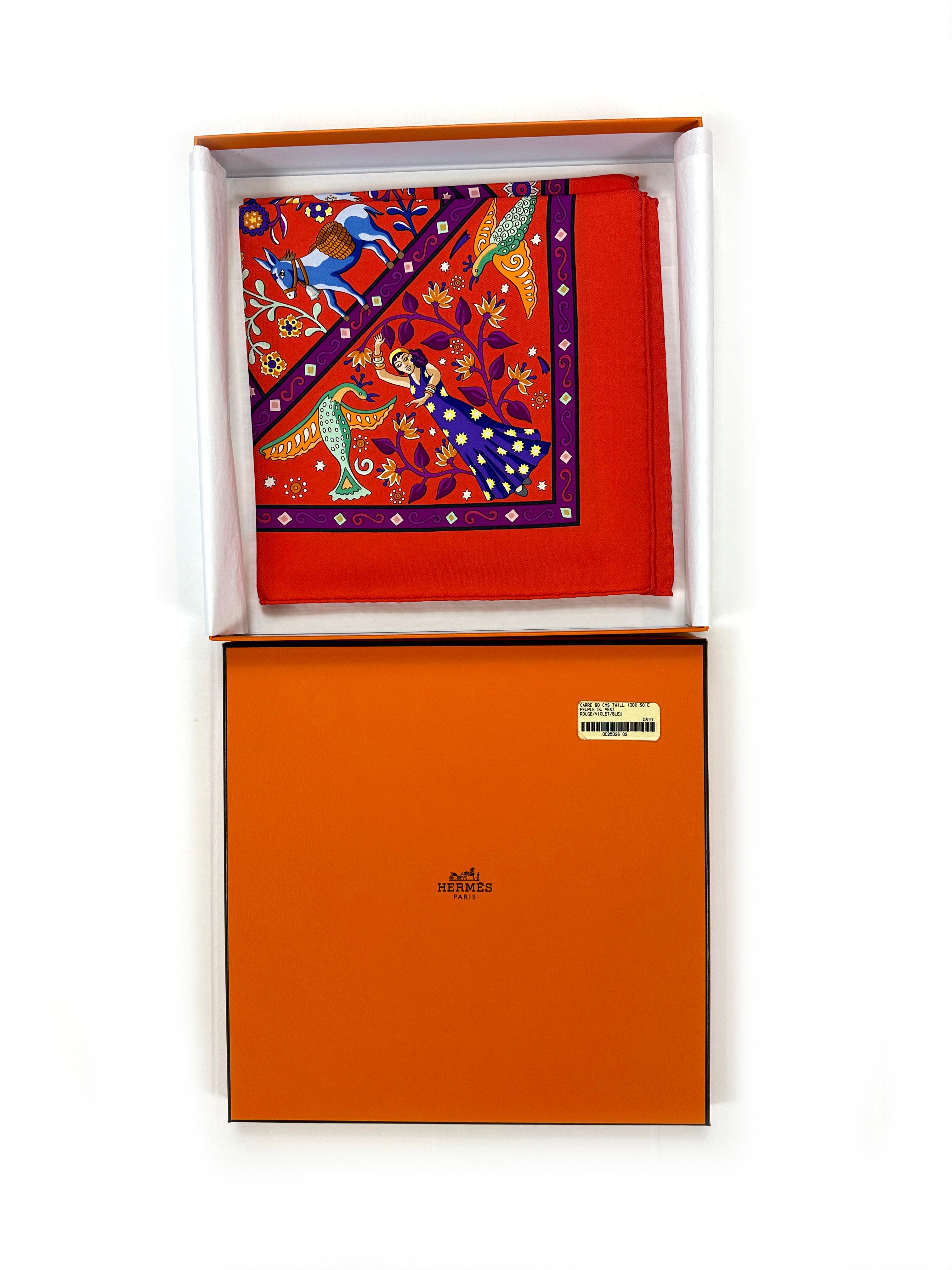 Hermès Peuple Du Vent 90