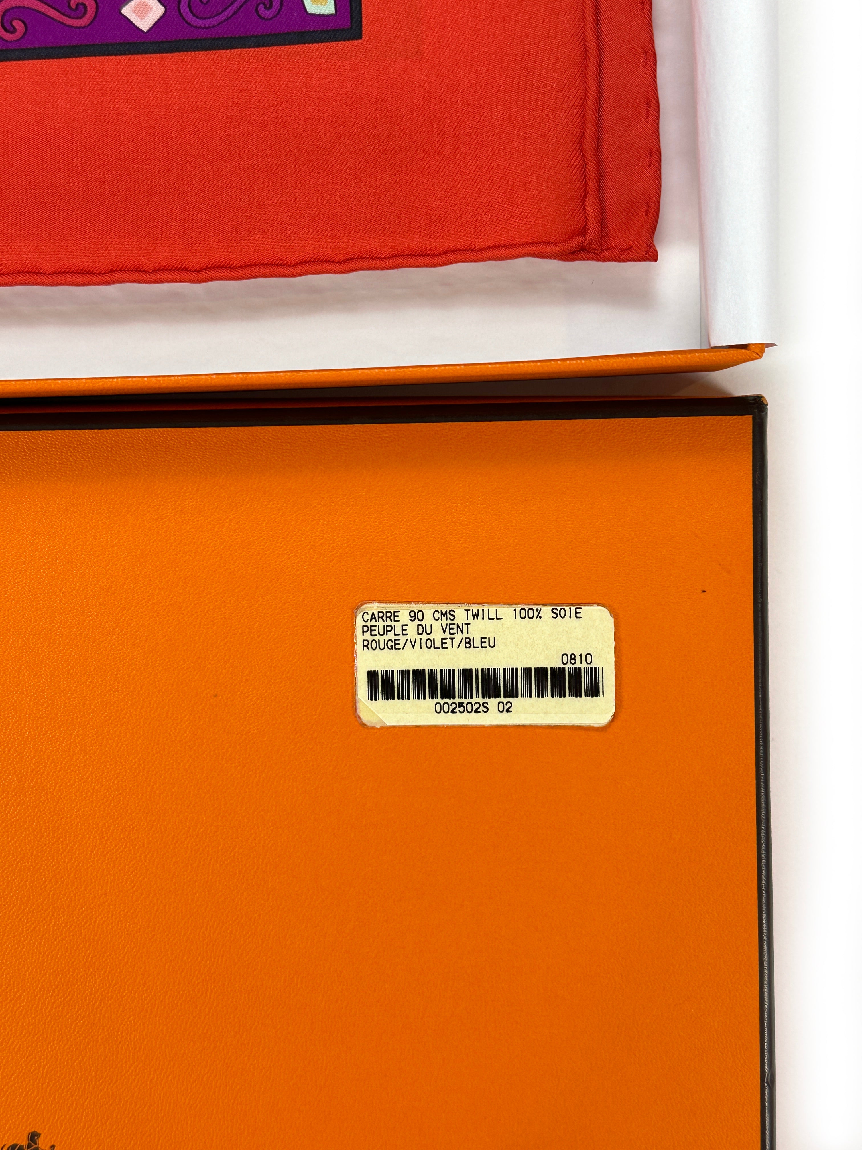 Hermès Peuple Du Vent 90