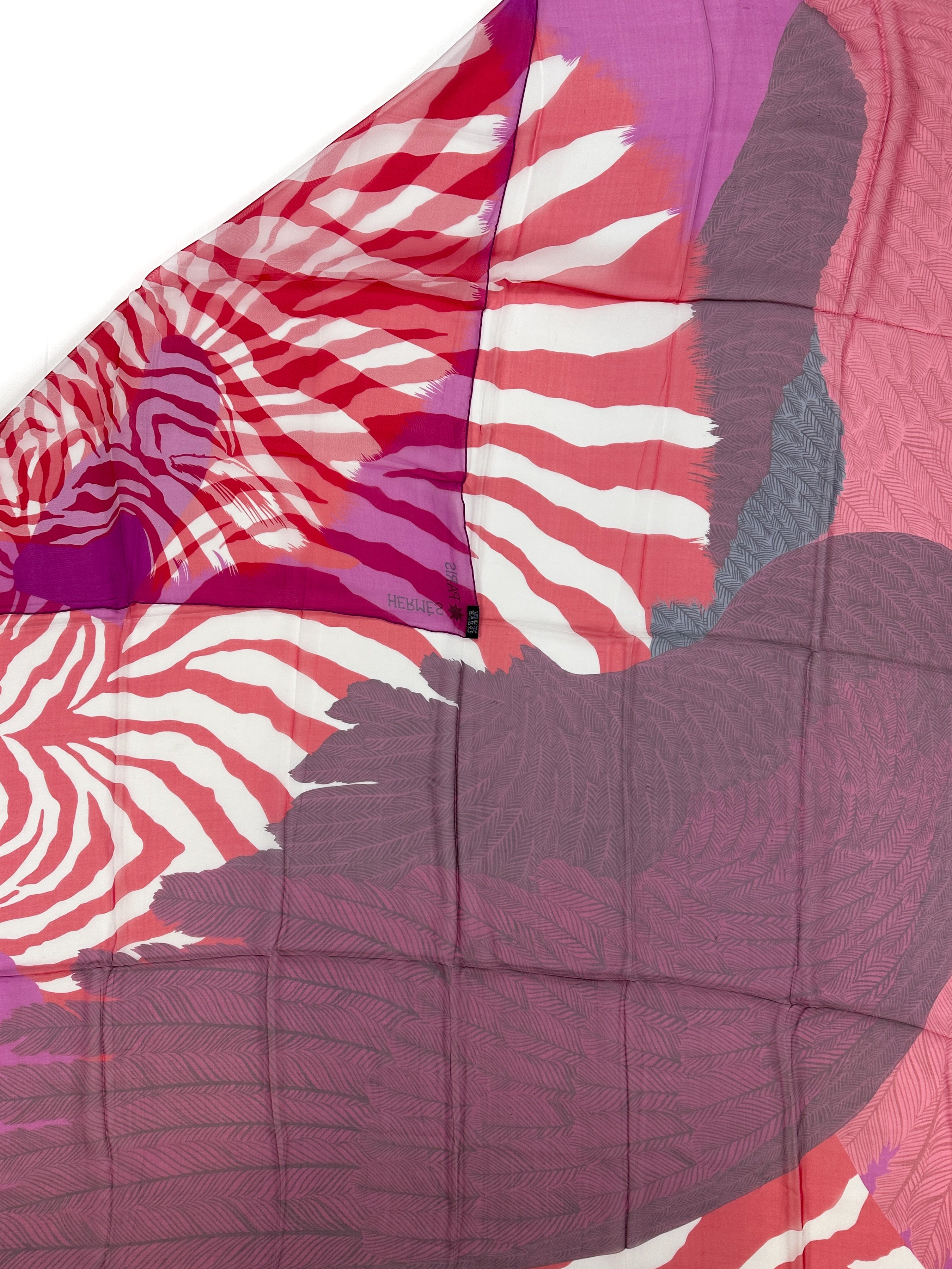 Hermès Zebra Pegasus Mousseline 140