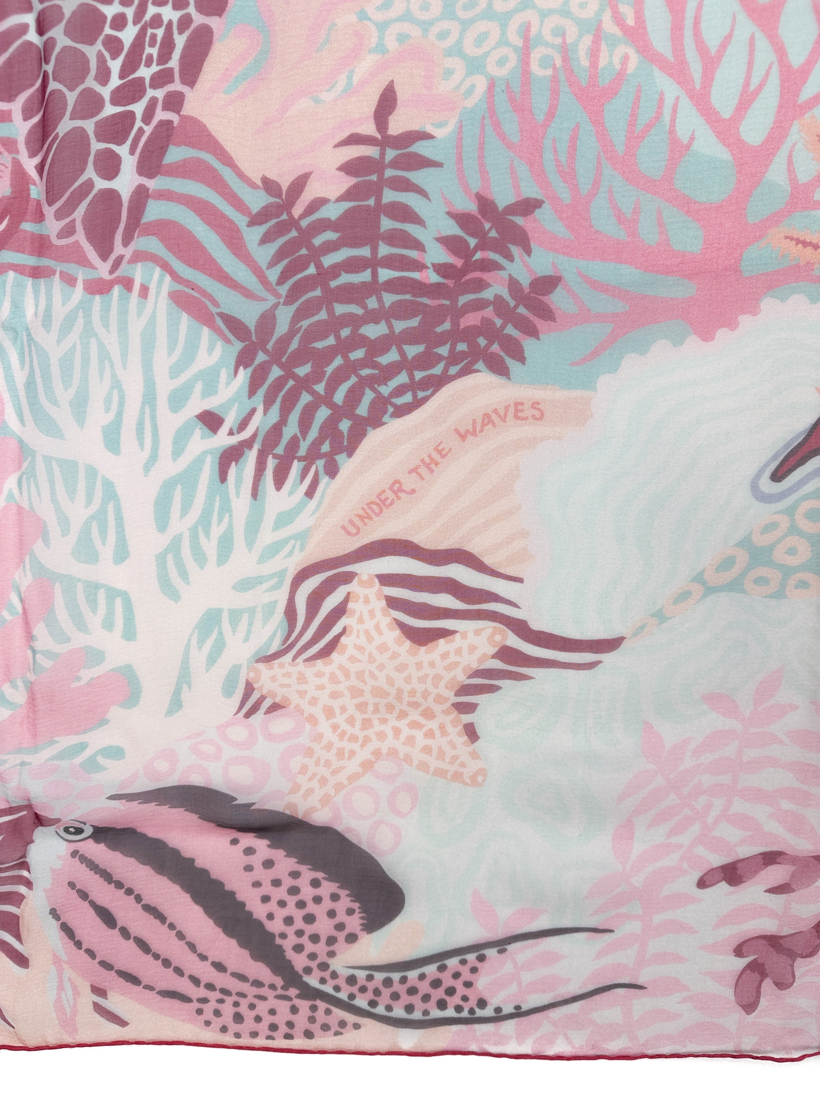 Hermès Under The Waves Mousseline 140