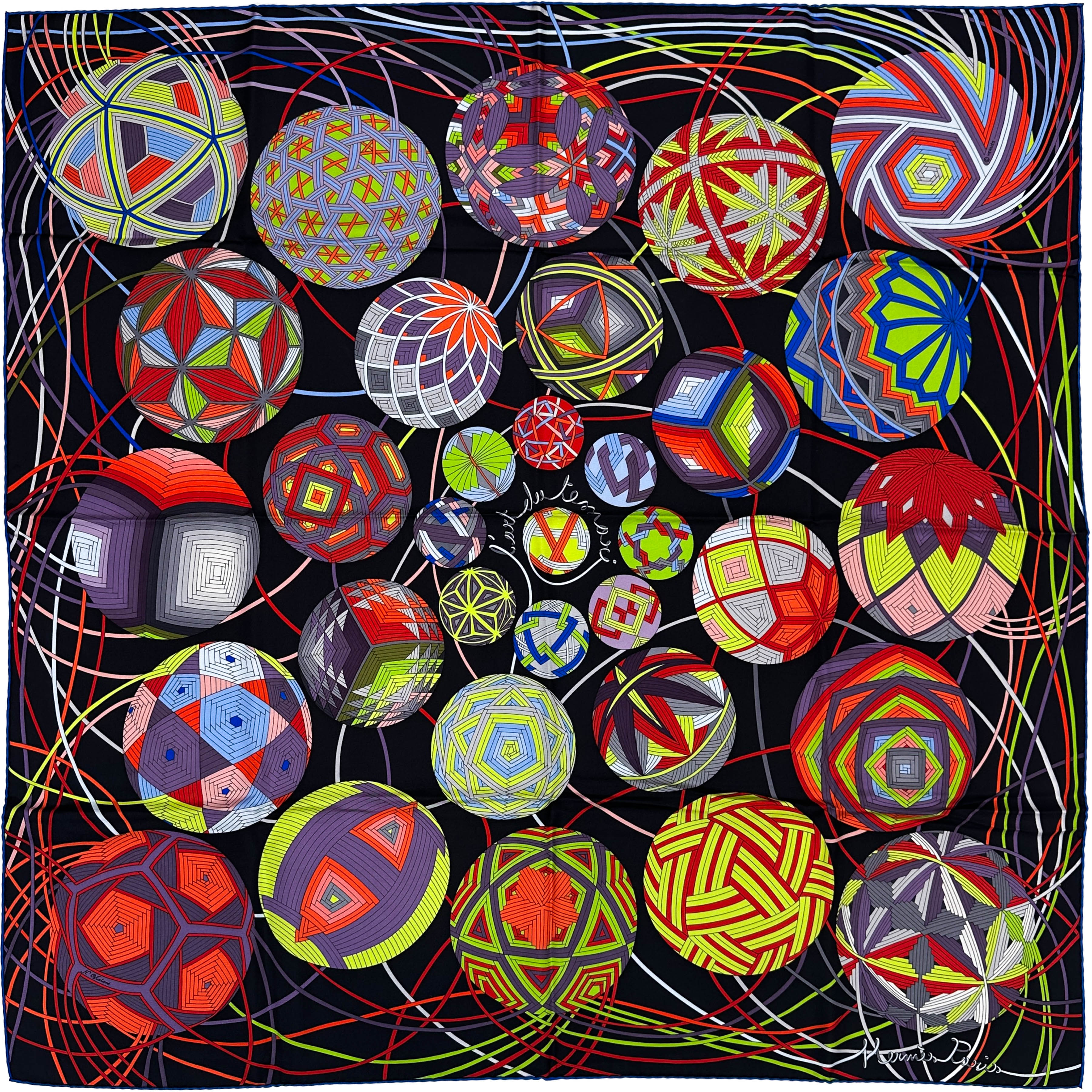 Hermès L'Art du Témari 90