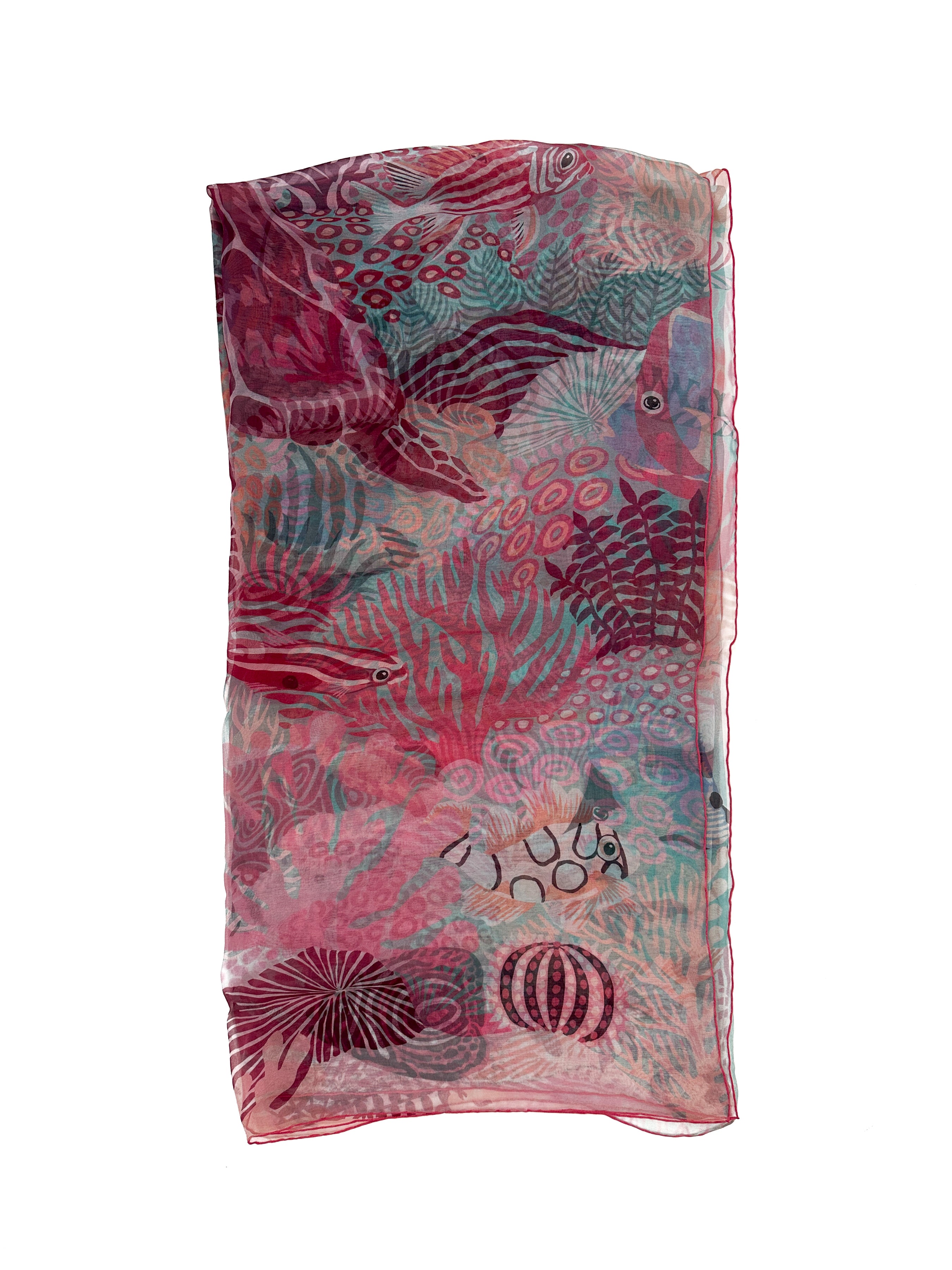 Hermès Under The Waves Mousseline 140