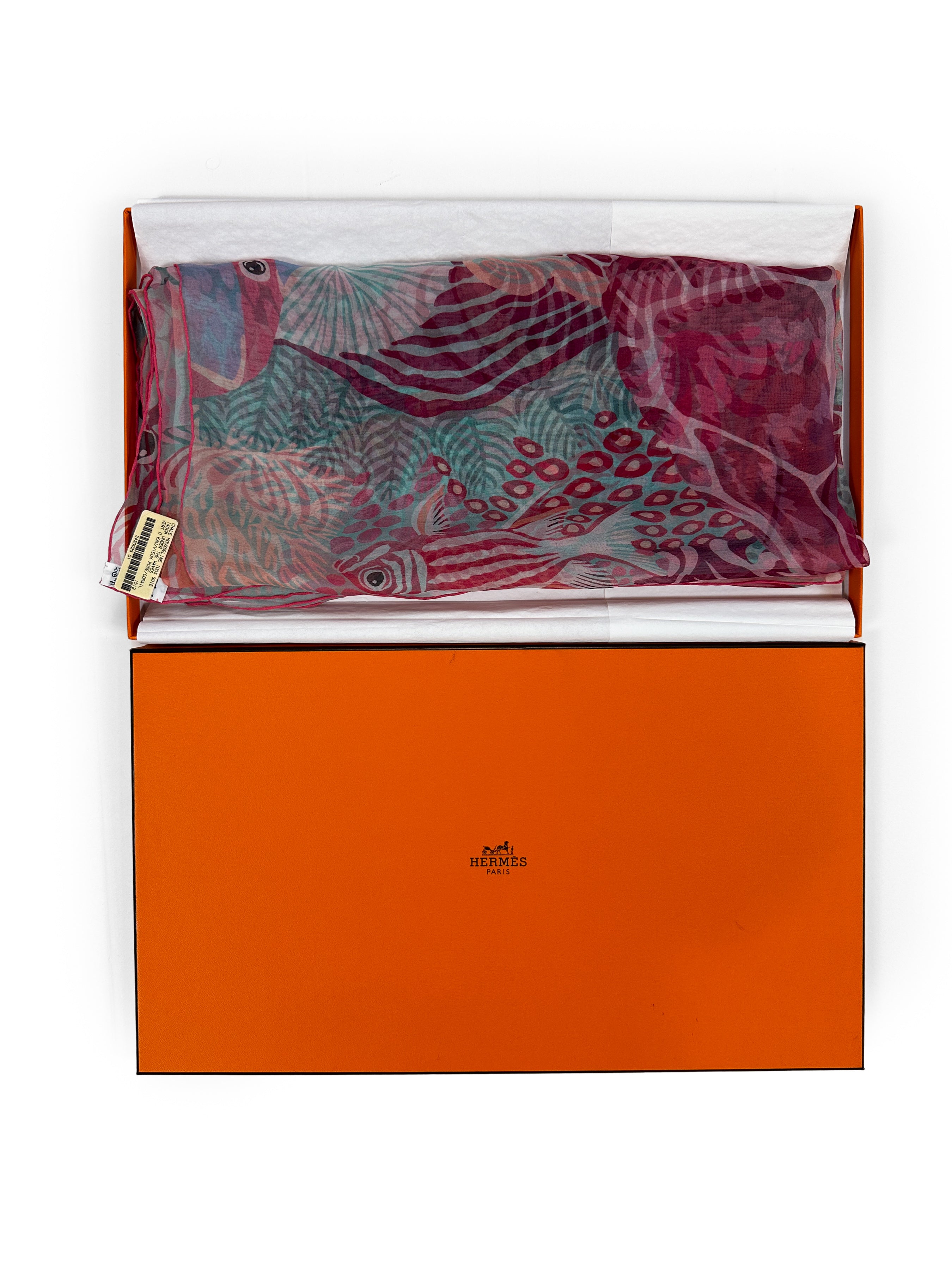 Hermès Under The Waves Mousseline 140