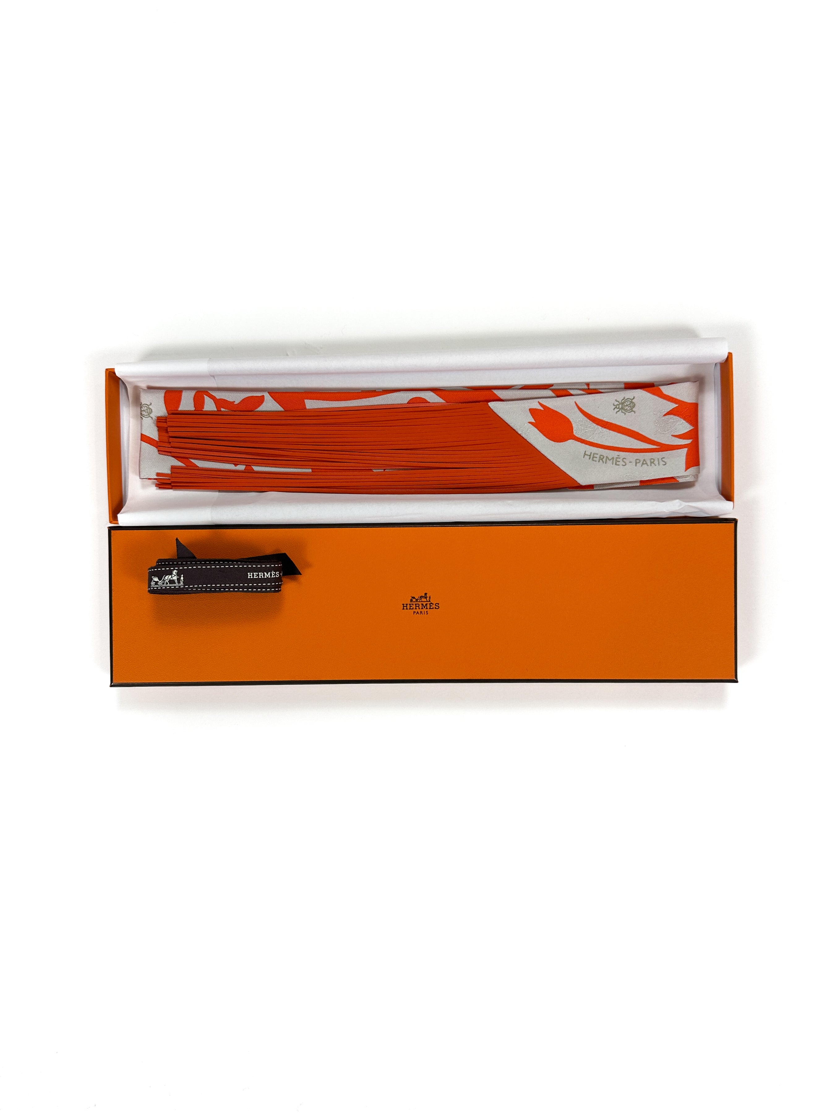 Hermès Bouquet Final Fringe Twilly