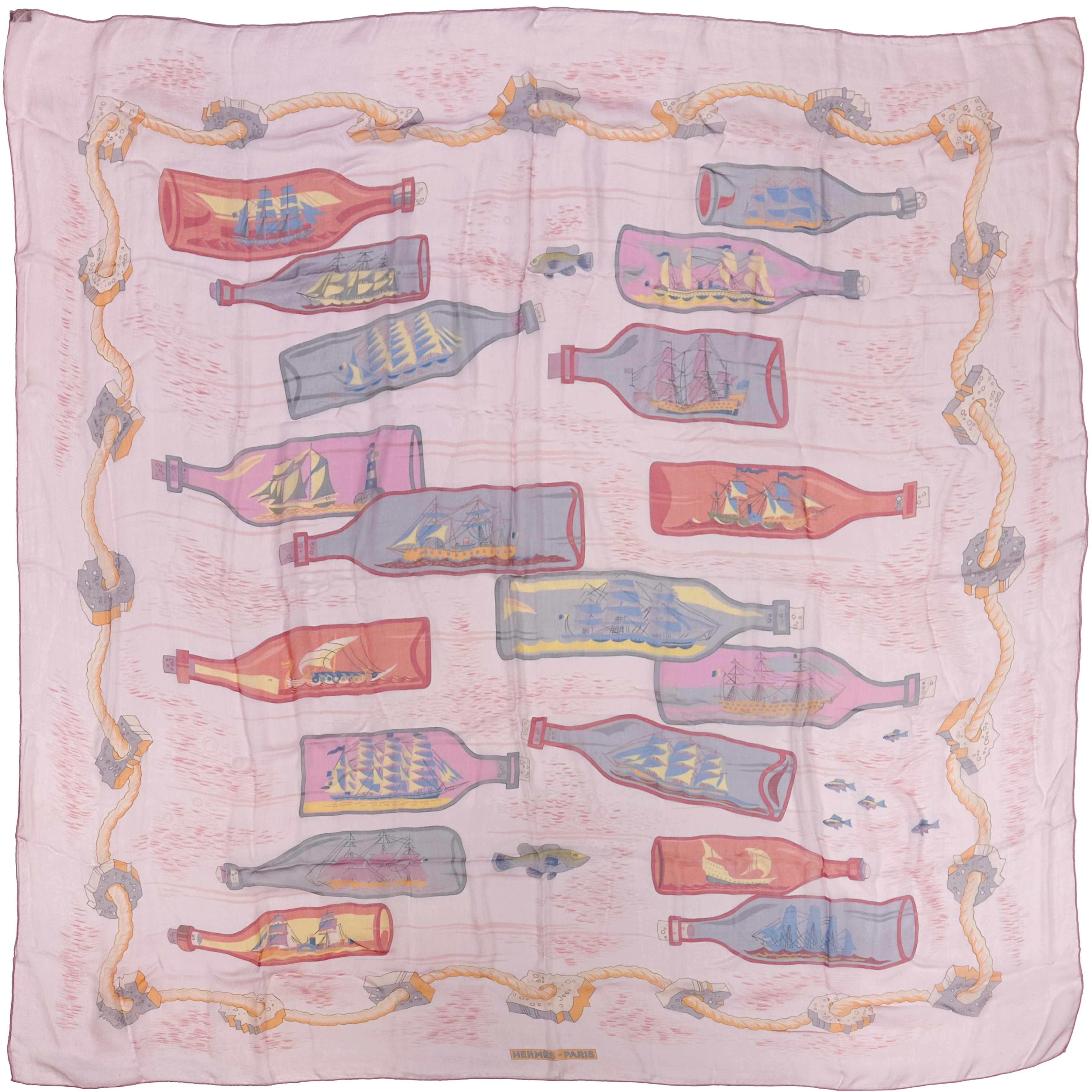 Hermès Bouteilles A La Mer Mousseline 140