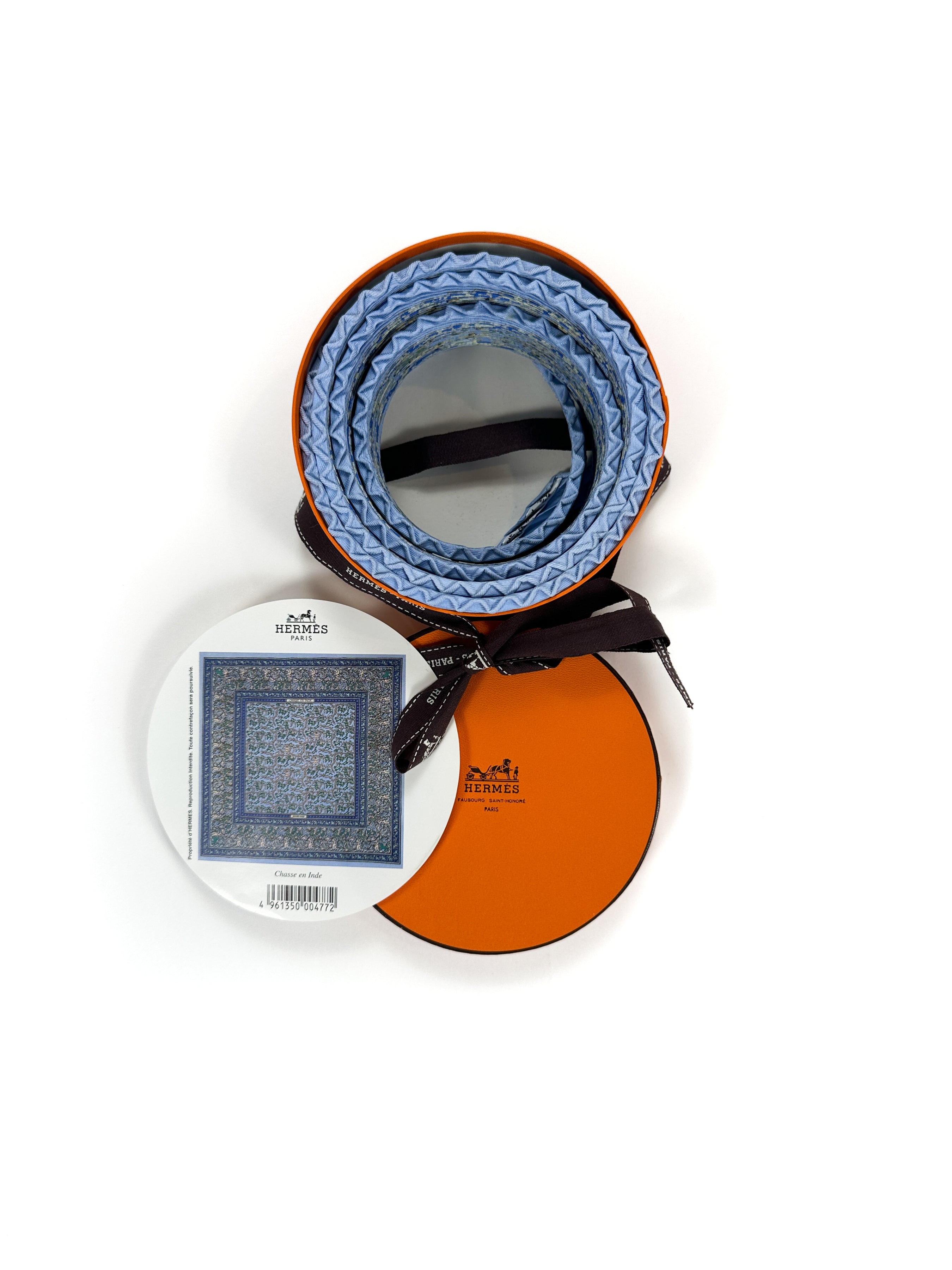 Hermès Chasse en Inde Plissé 90