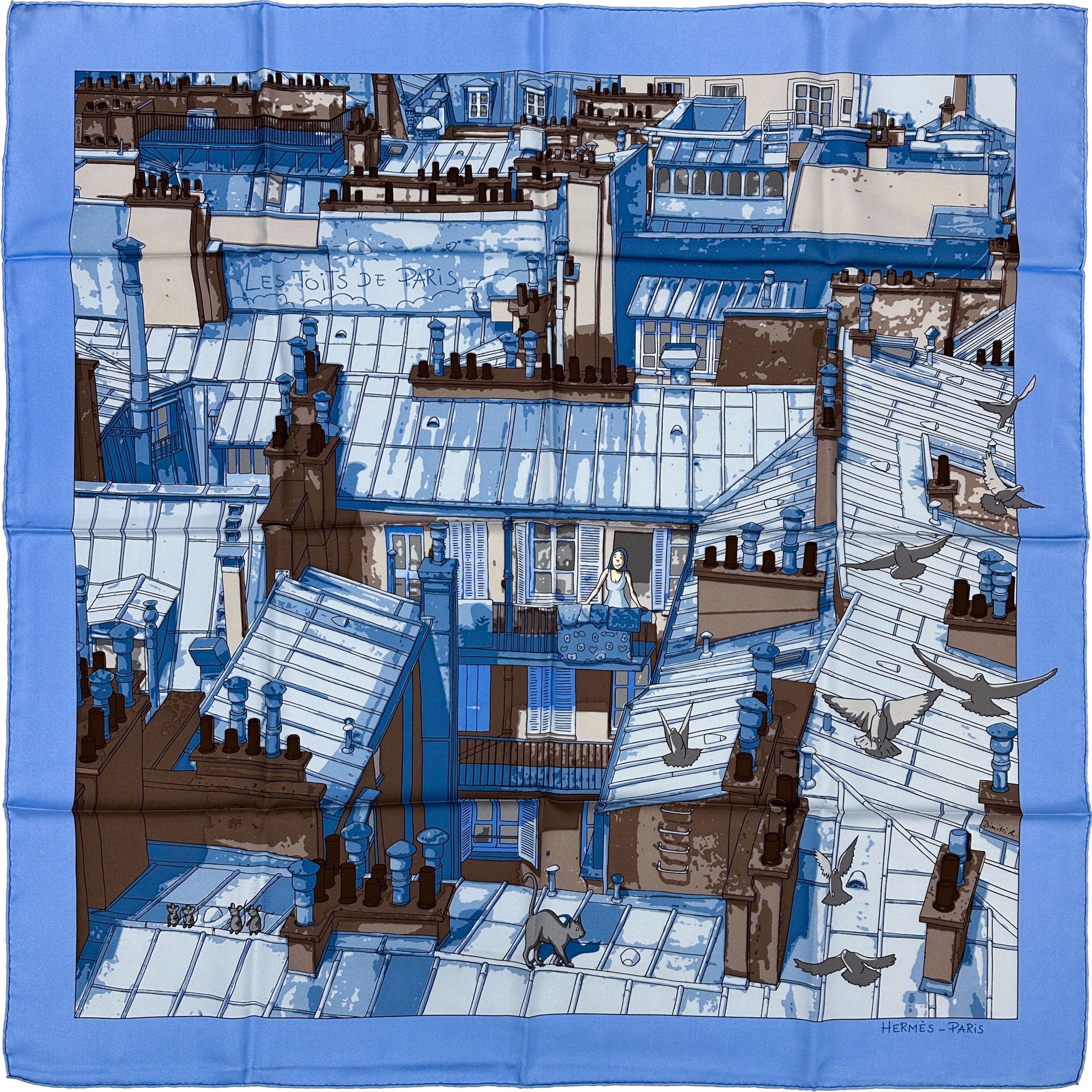Hermès Les Toits de Paris 90