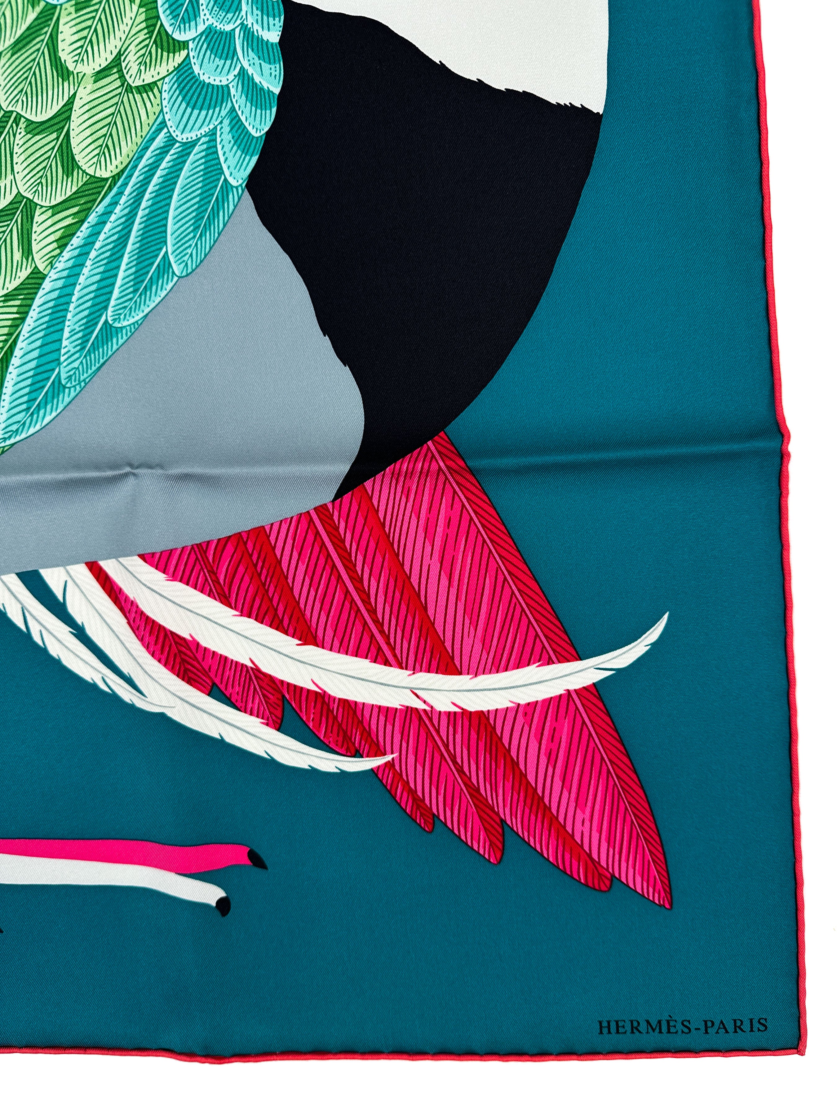 Hermès Toucans de Paradis 90