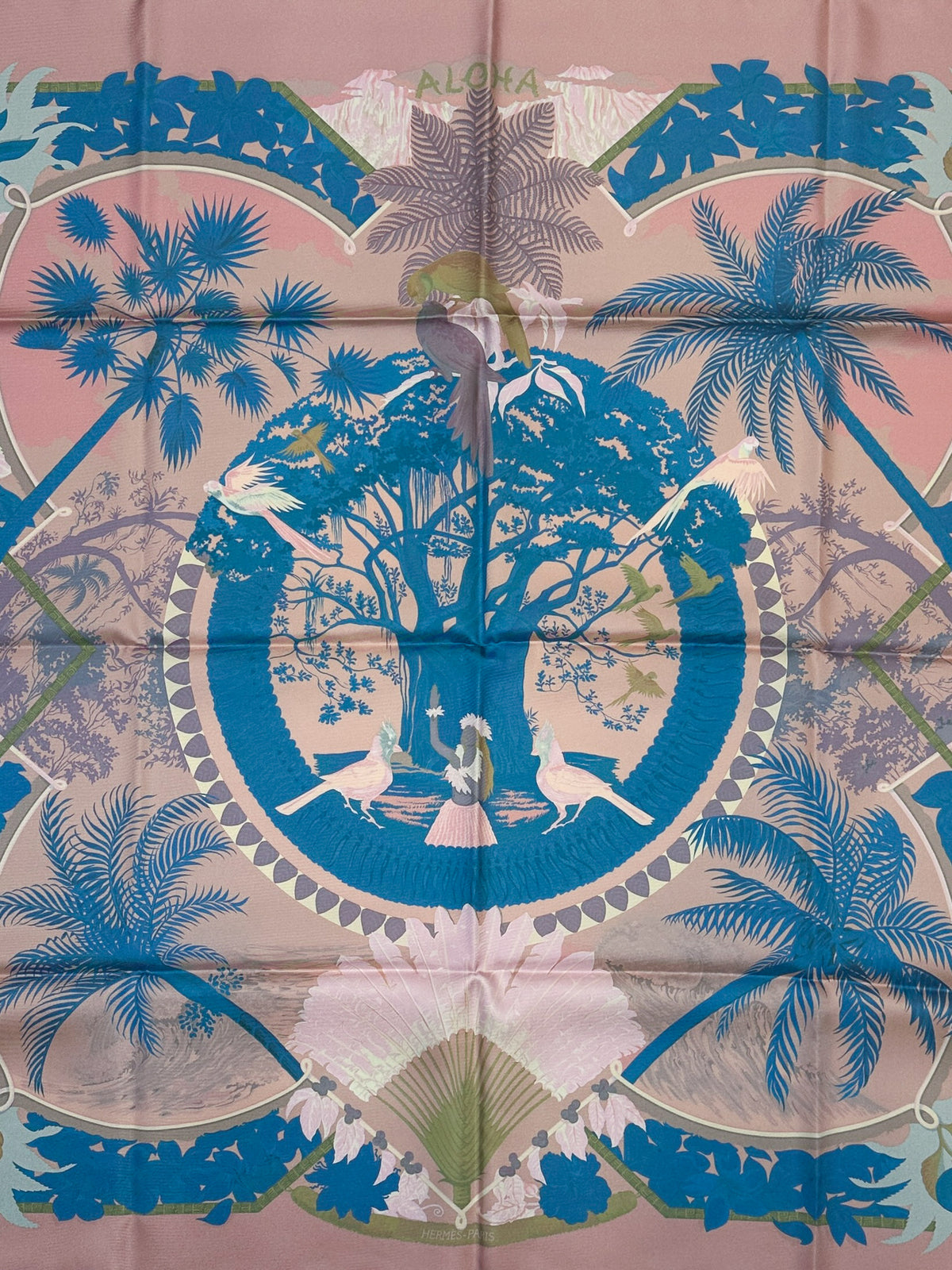 Hermès Aloha Double Face 90