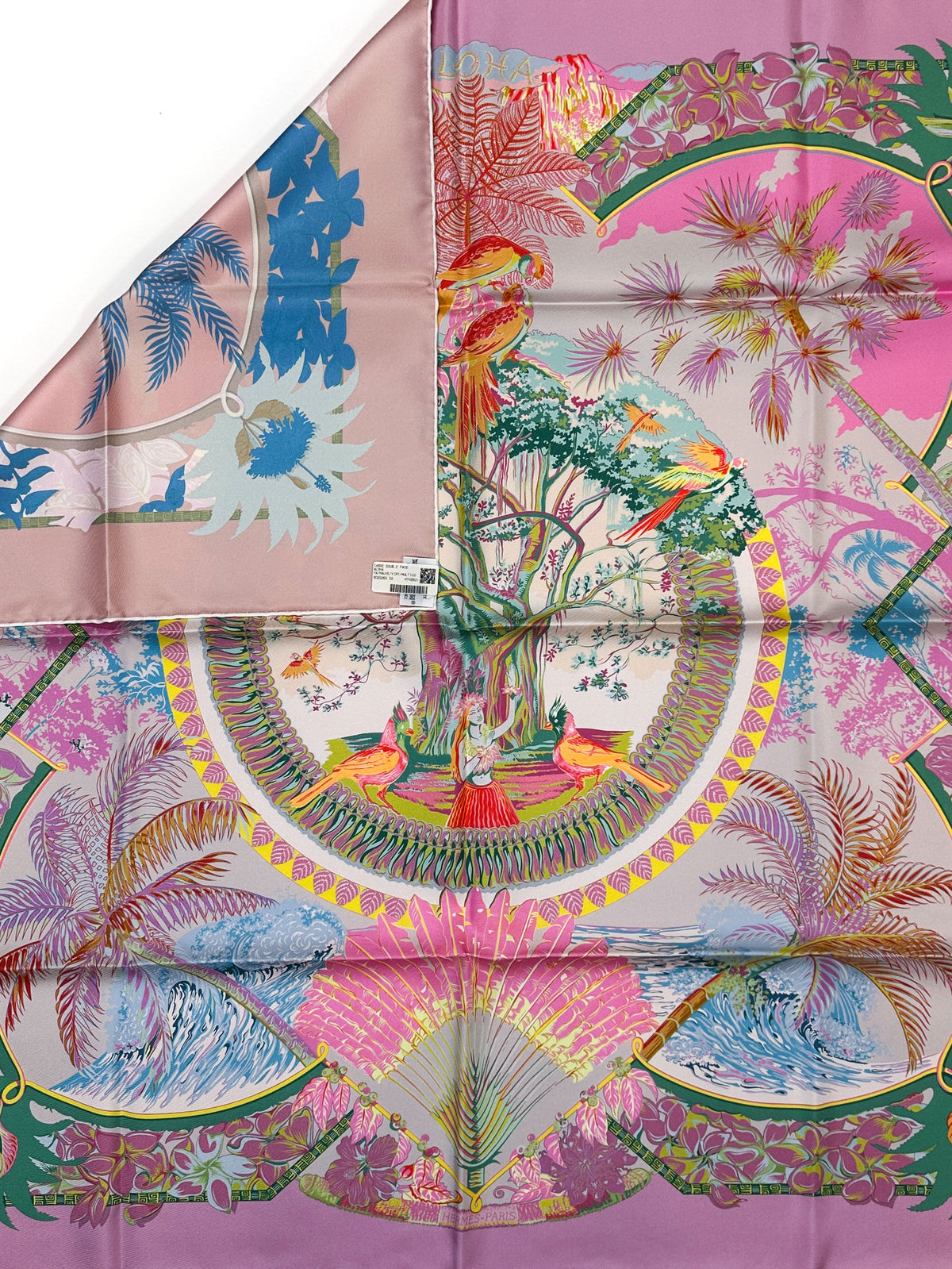 Hermès Aloha Double Face 90